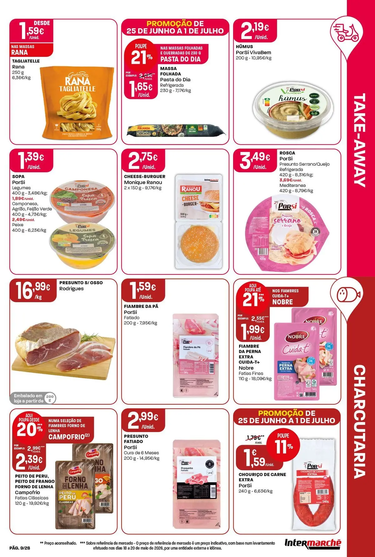 Intermarché - Isto é que são preços BAIXOS » de 25/06/2026 - 01/07/2026 | Página: 9