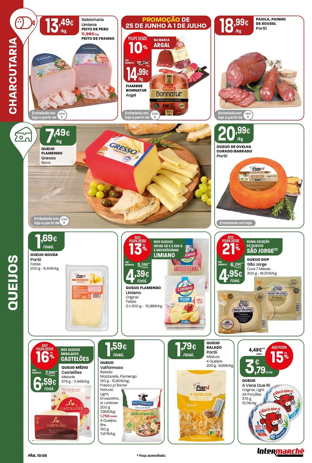 Intermarché - Isto é que são preços BAIXOS » de 25/06/2026 - 01/07/2026 | Página: 10