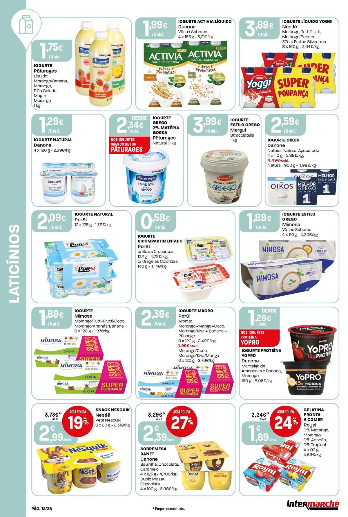 Intermarché - Isto é que são preços BAIXOS » de 25/06/2026 - 01/07/2026 | Página: 12