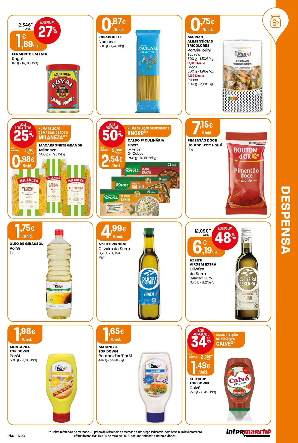Intermarché - Isto é que são preços BAIXOS » de 25/06/2026 - 01/07/2026 | Página: 17