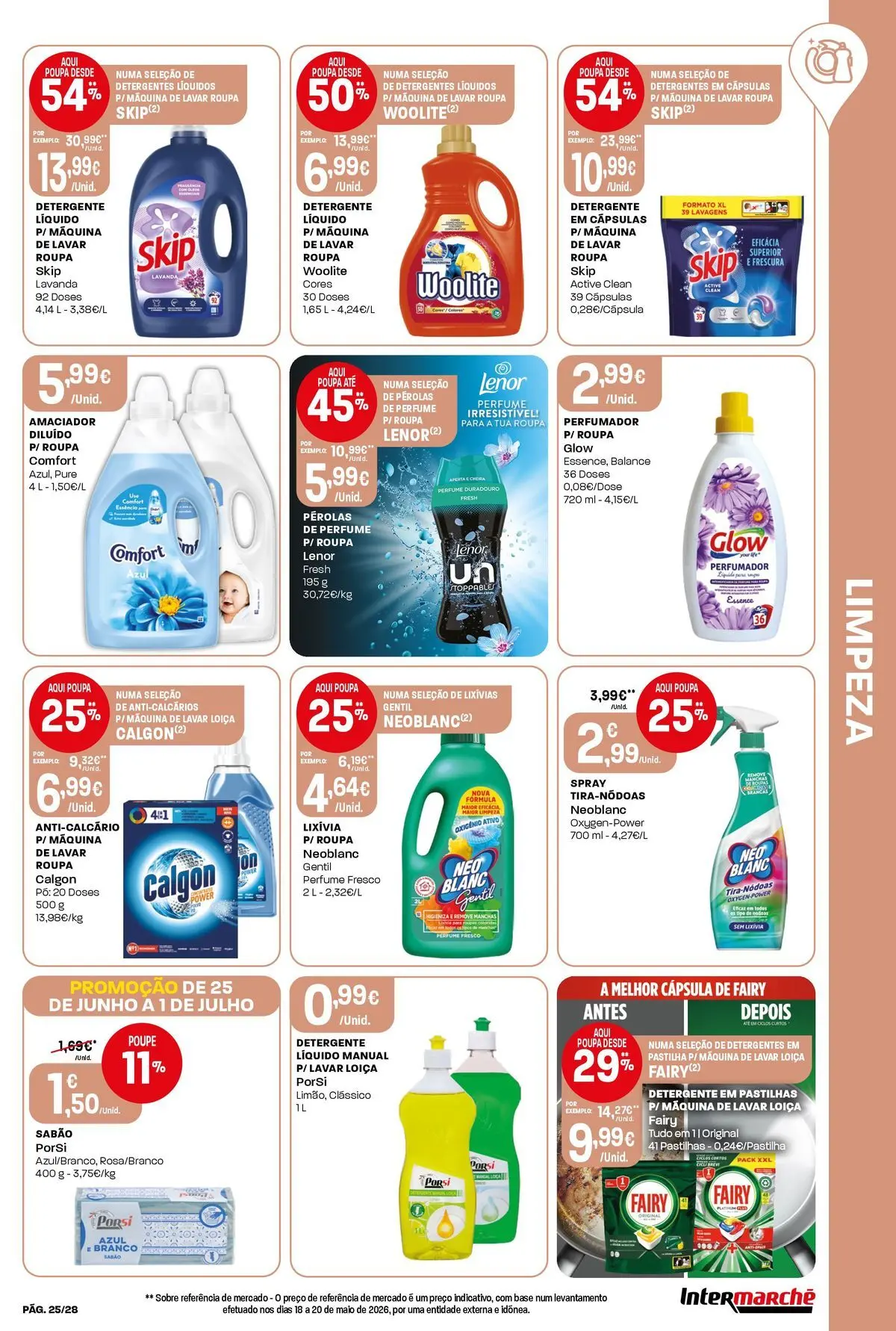 Intermarché - Isto é que são preços BAIXOS » de 25/06/2026 - 01/07/2026 | Página: 25