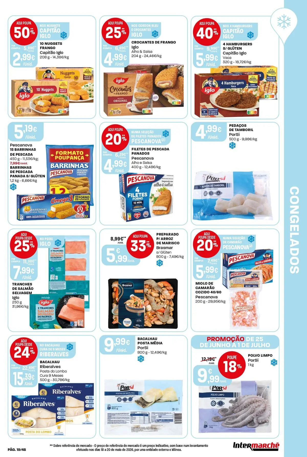 Intermarché Isto é que são preços BAIXOS! » de 25/06/2026 - 01/07/2026 | Página: 19
