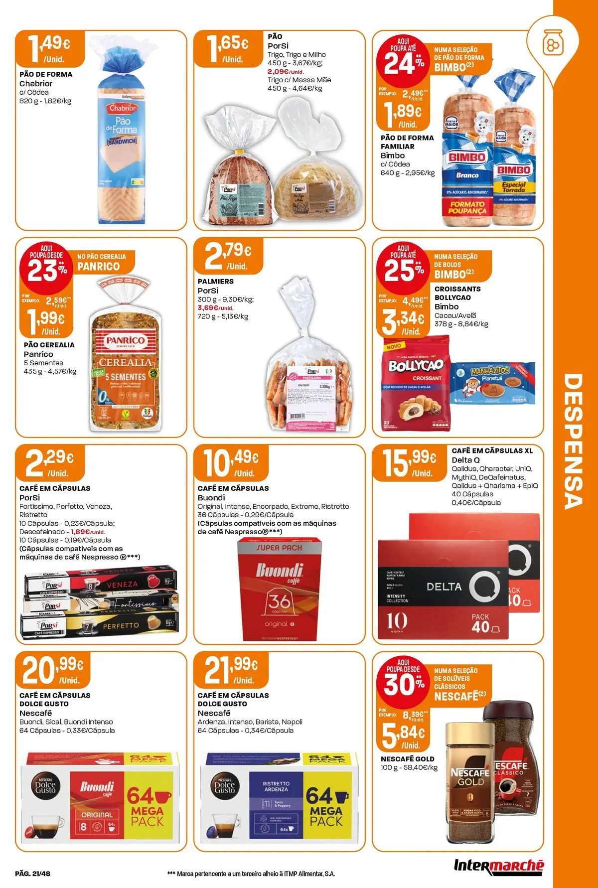 Intermarché Isto é que são preços BAIXOS! » de 25/06/2026 - 01/07/2026 | Página: 21