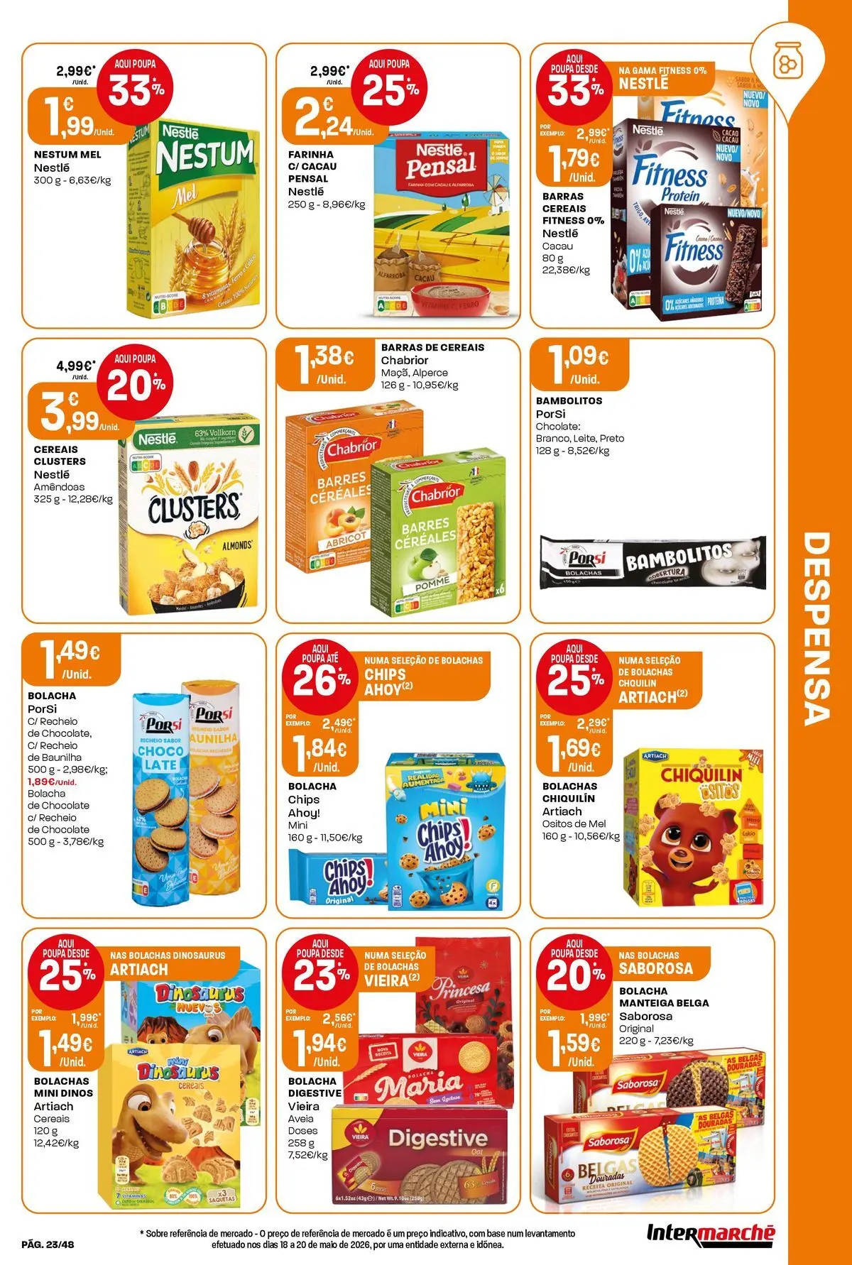 Intermarché Isto é que são preços BAIXOS! » de 25/06/2026 - 01/07/2026 | Página: 23