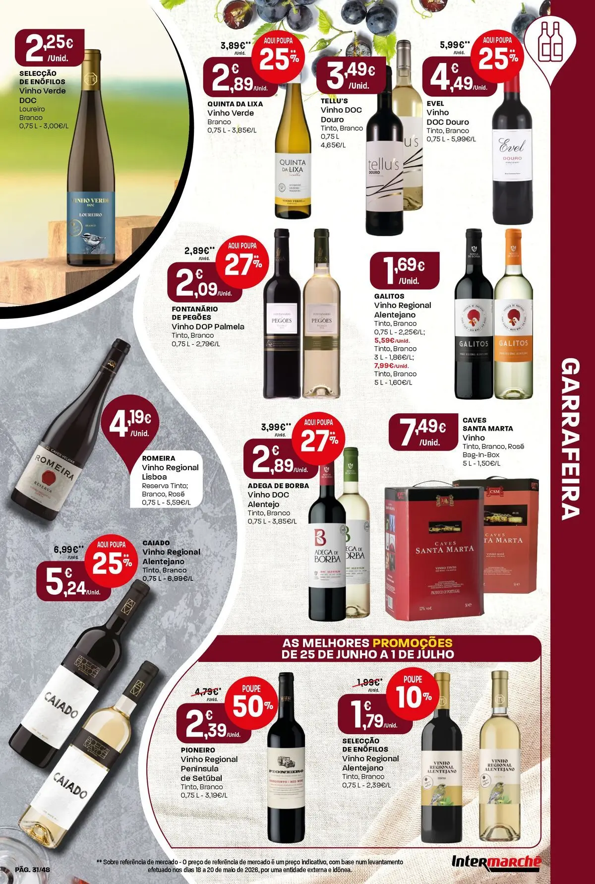 Intermarché Isto é que são preços BAIXOS! » de 25/06/2026 - 01/07/2026 | Página: 31