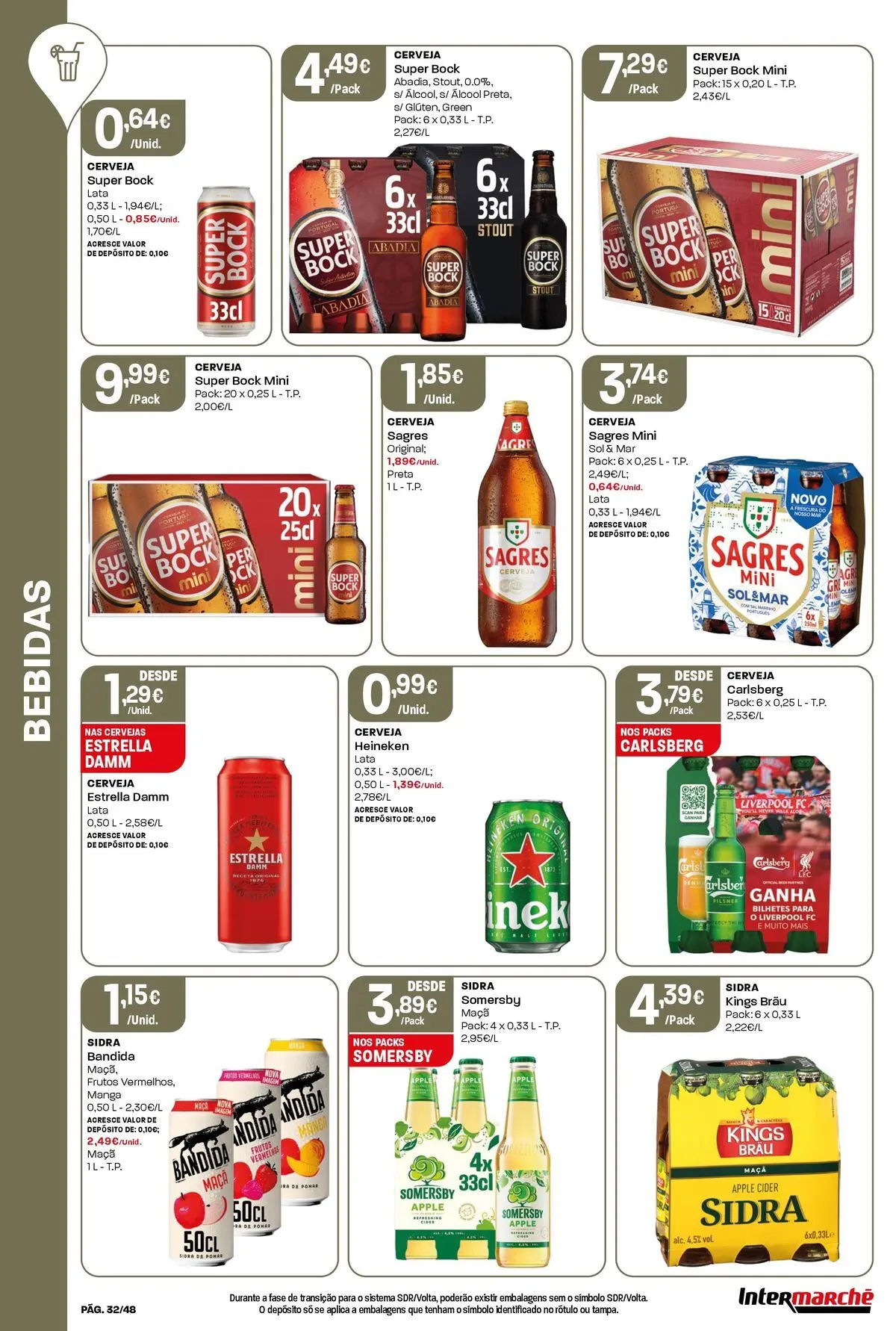 Intermarché Isto é que são preços BAIXOS! » de 25/06/2026 - 01/07/2026 | Página: 32