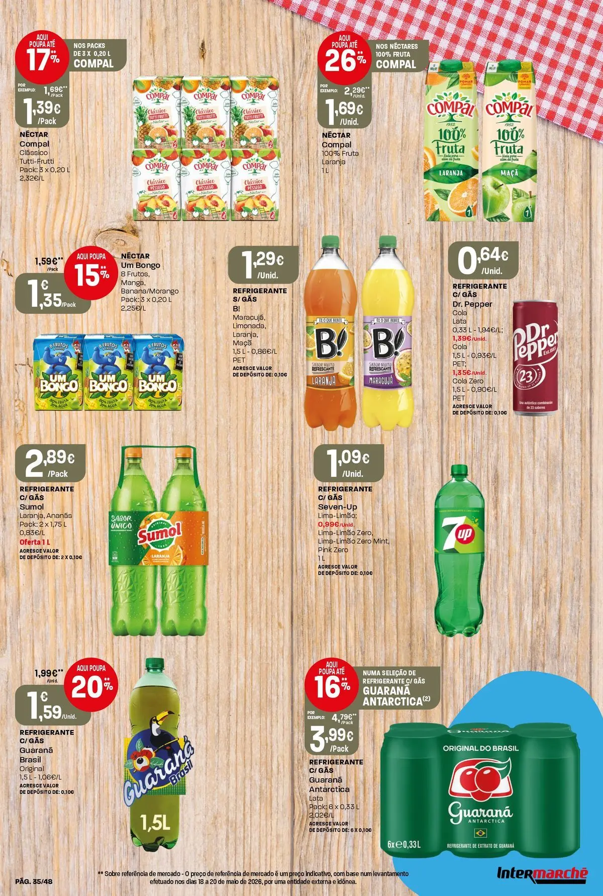 Intermarché Isto é que são preços BAIXOS! » de 25/06/2026 - 01/07/2026 | Página: 35