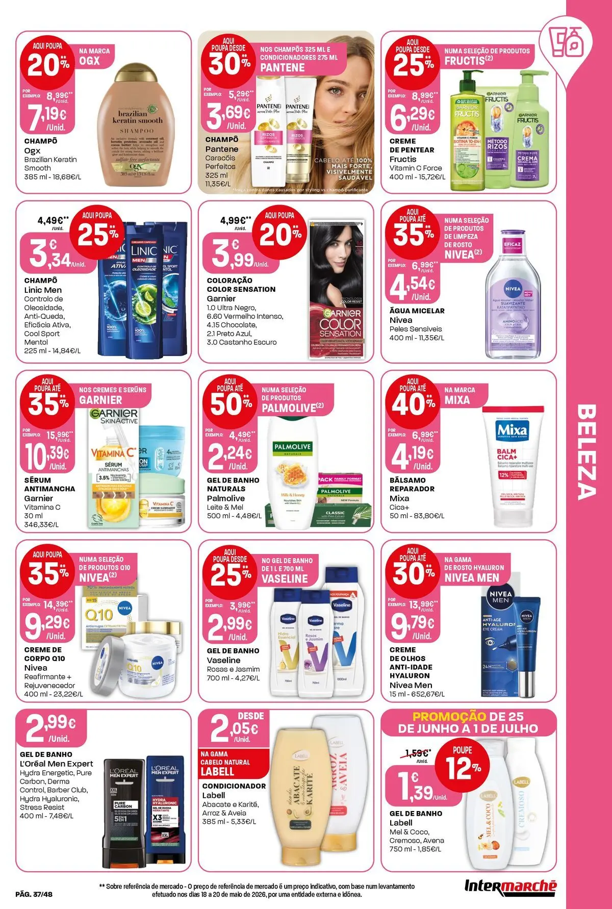 Intermarché Isto é que são preços BAIXOS! » de 25/06/2026 - 01/07/2026 | Página: 37