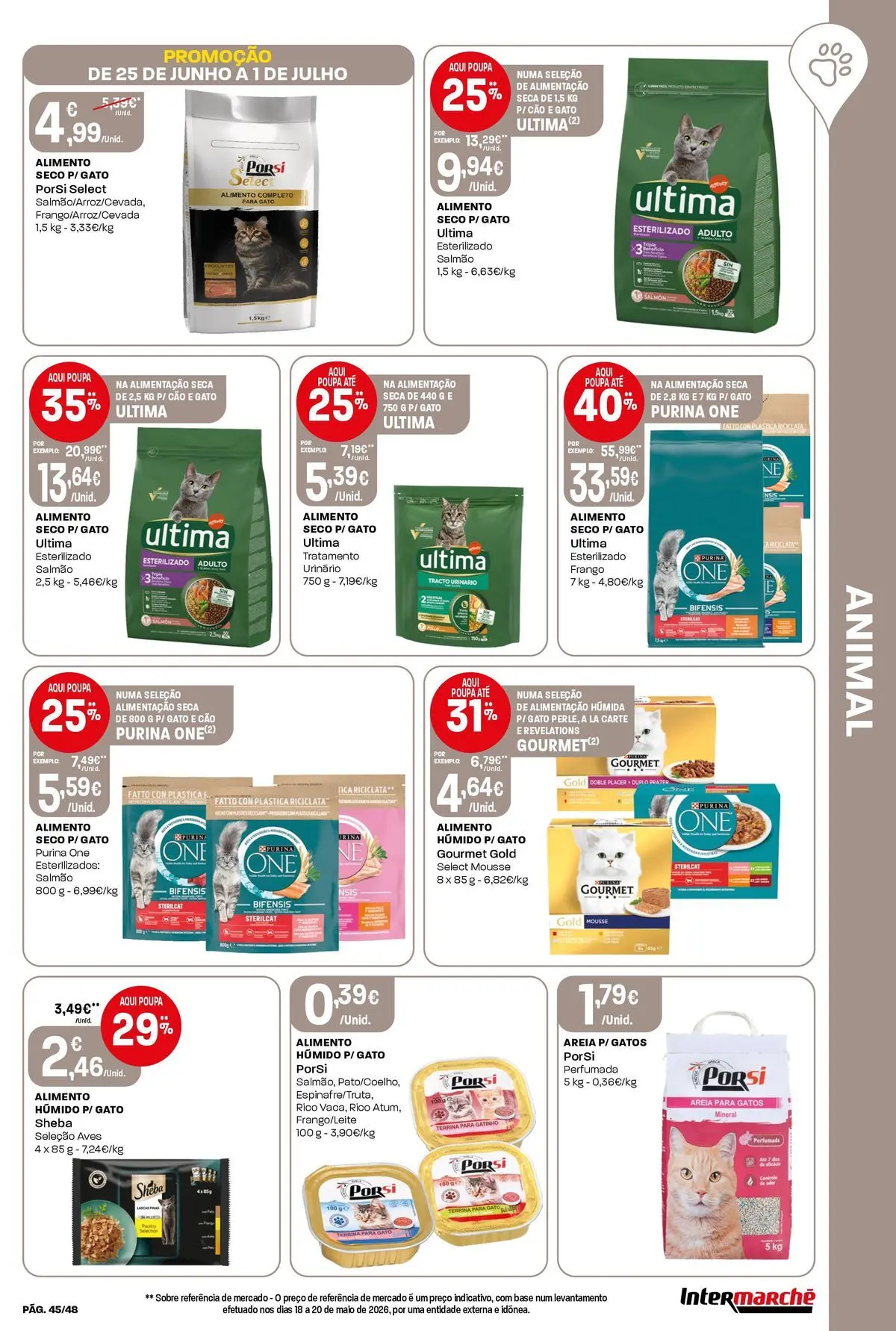 Intermarché Isto é que são preços BAIXOS! » de 25/06/2026 - 01/07/2026 | Página: 45
