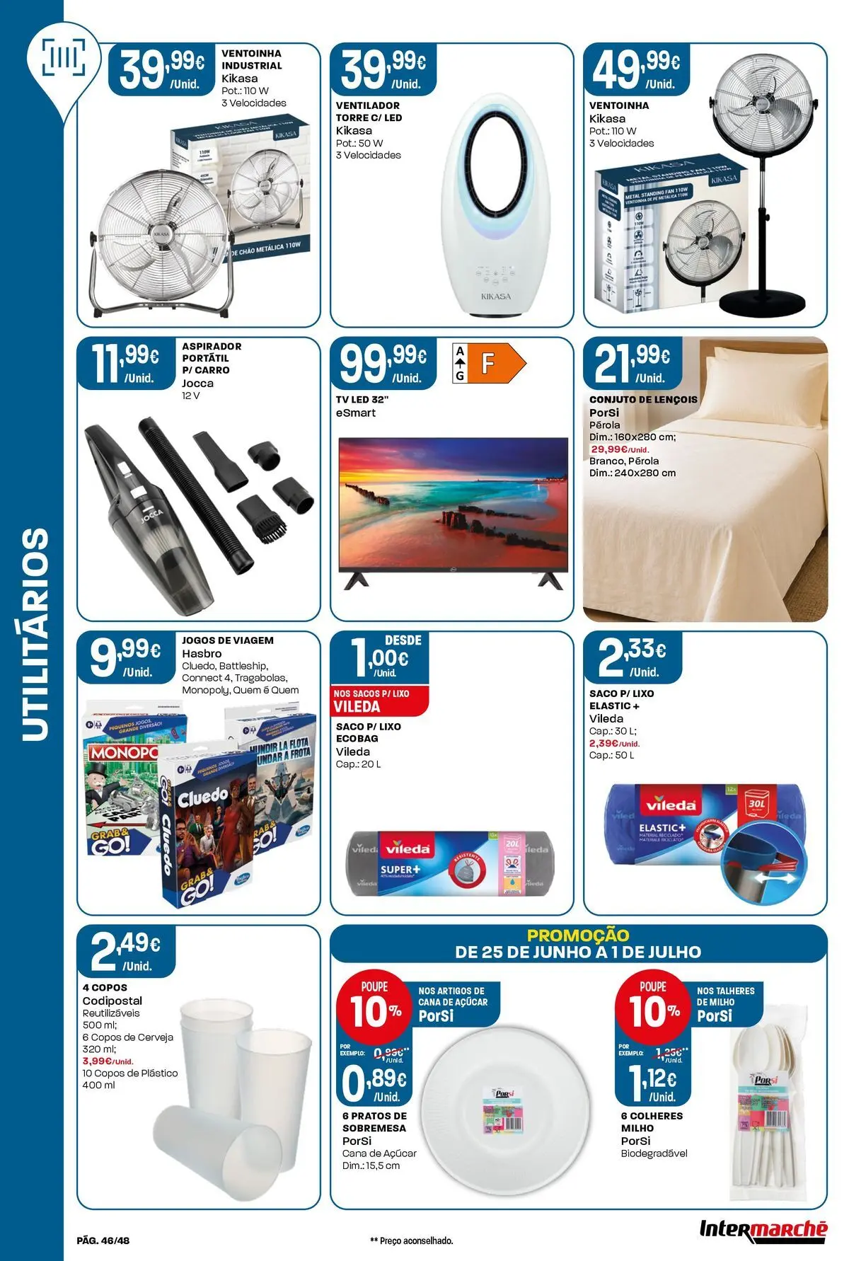 Intermarché Isto é que são preços BAIXOS! » de 25/06/2026 - 01/07/2026 | Página: 46