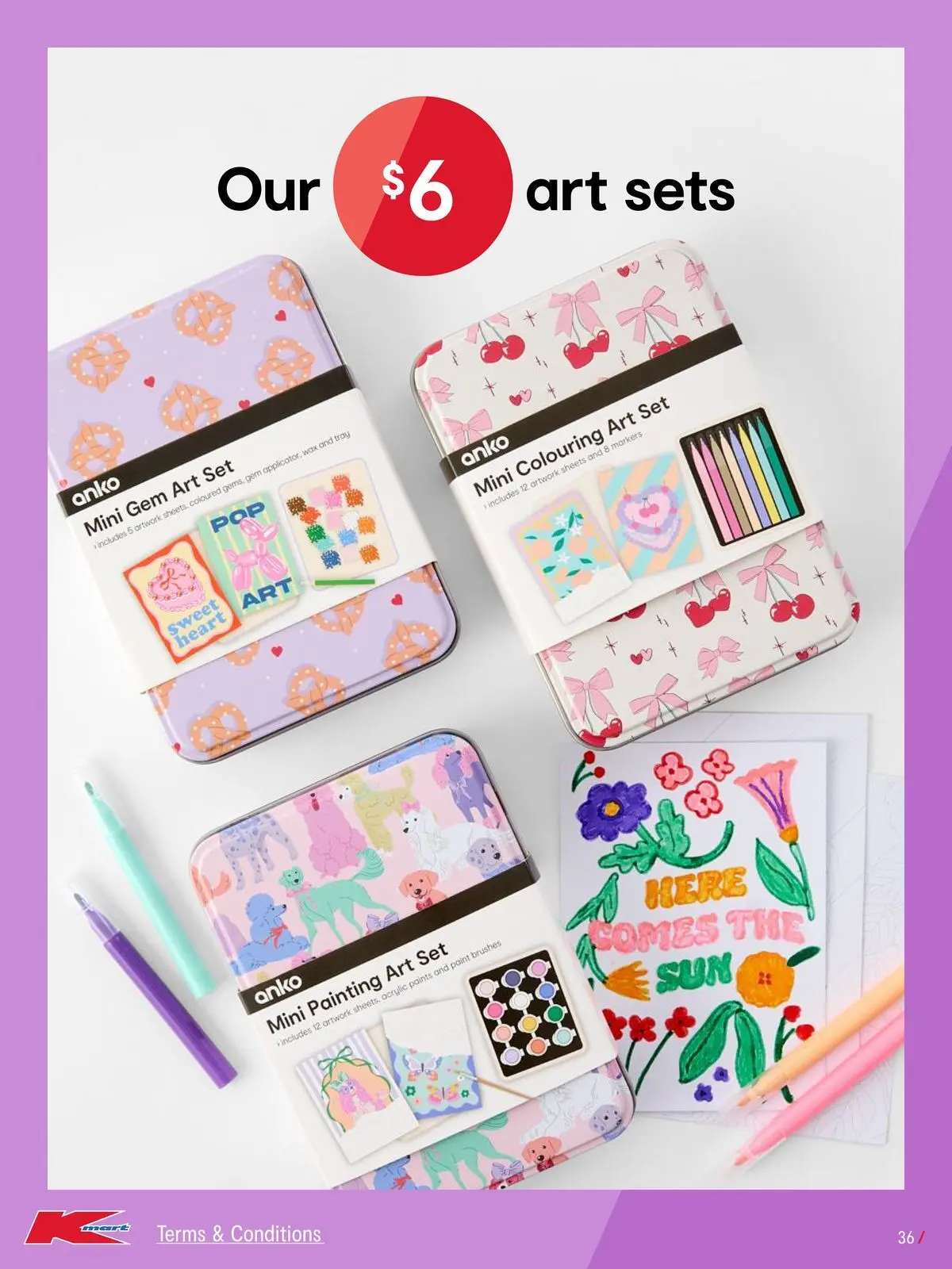 ﻿Kmart catalogue valid from 24/06/2026 > Online Australia | Page: 36 | Products: Gem, Painting