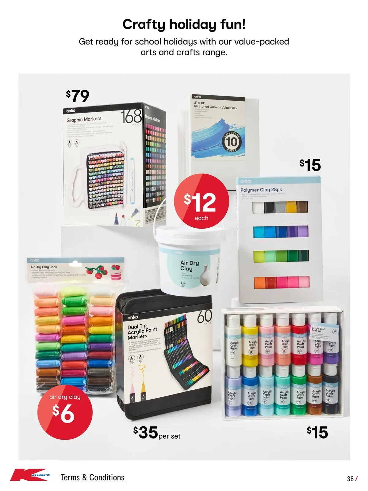 ﻿Kmart catalogue valid from 24/06/2026 > Online Australia | Page: 38 | Products: Clay