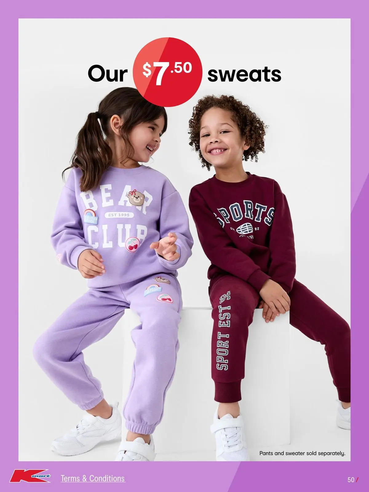 ﻿Kmart catalogue valid from 24/06/2026 > Online Australia | Page: 50 | Products: Sweater, Pants