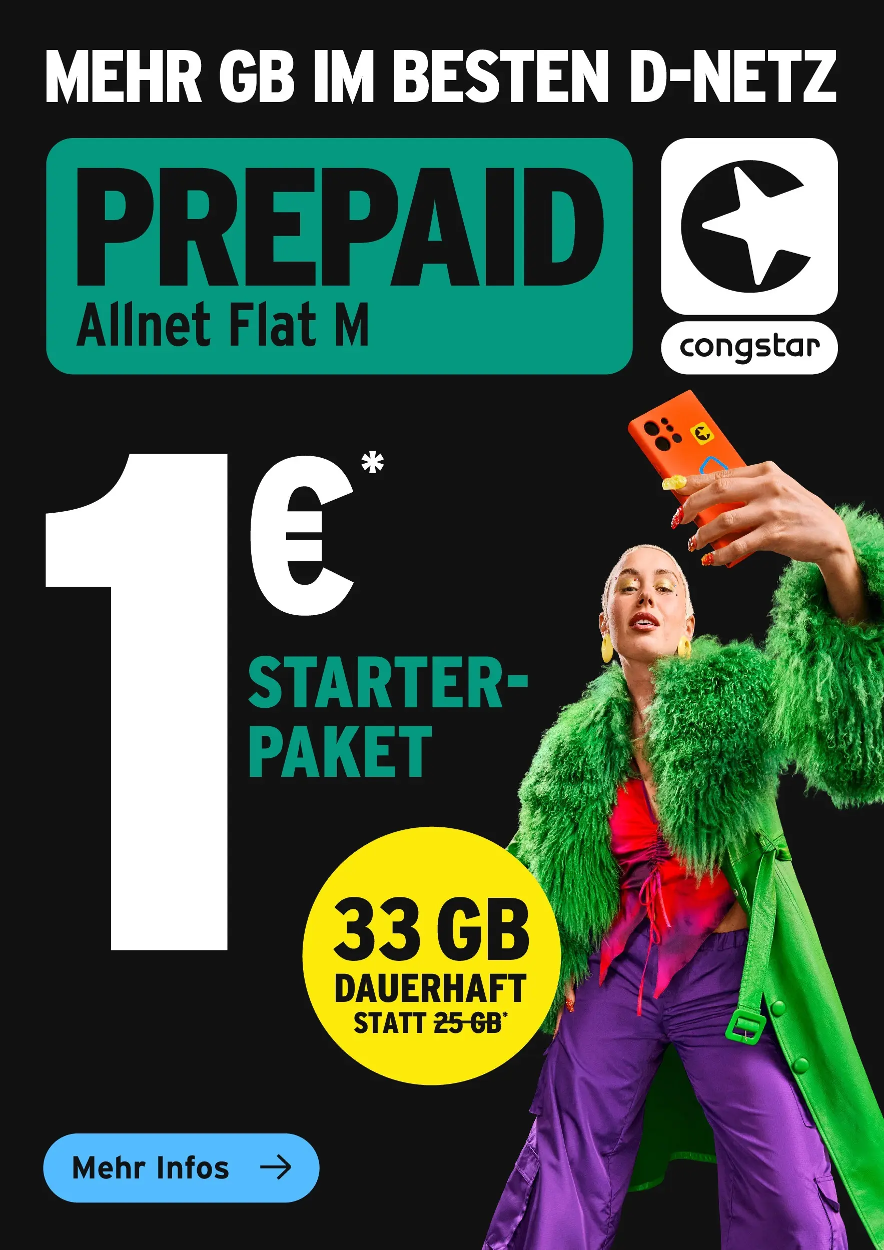Angebote - Congstar: STARTER-PAKET FÜR 1 €! (ab 28.06.2026) zum Blättern | Seite: 1