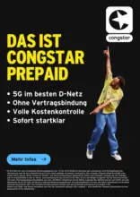 Congstar: STARTER-PAKET F&Uuml;R 1 &euro;!