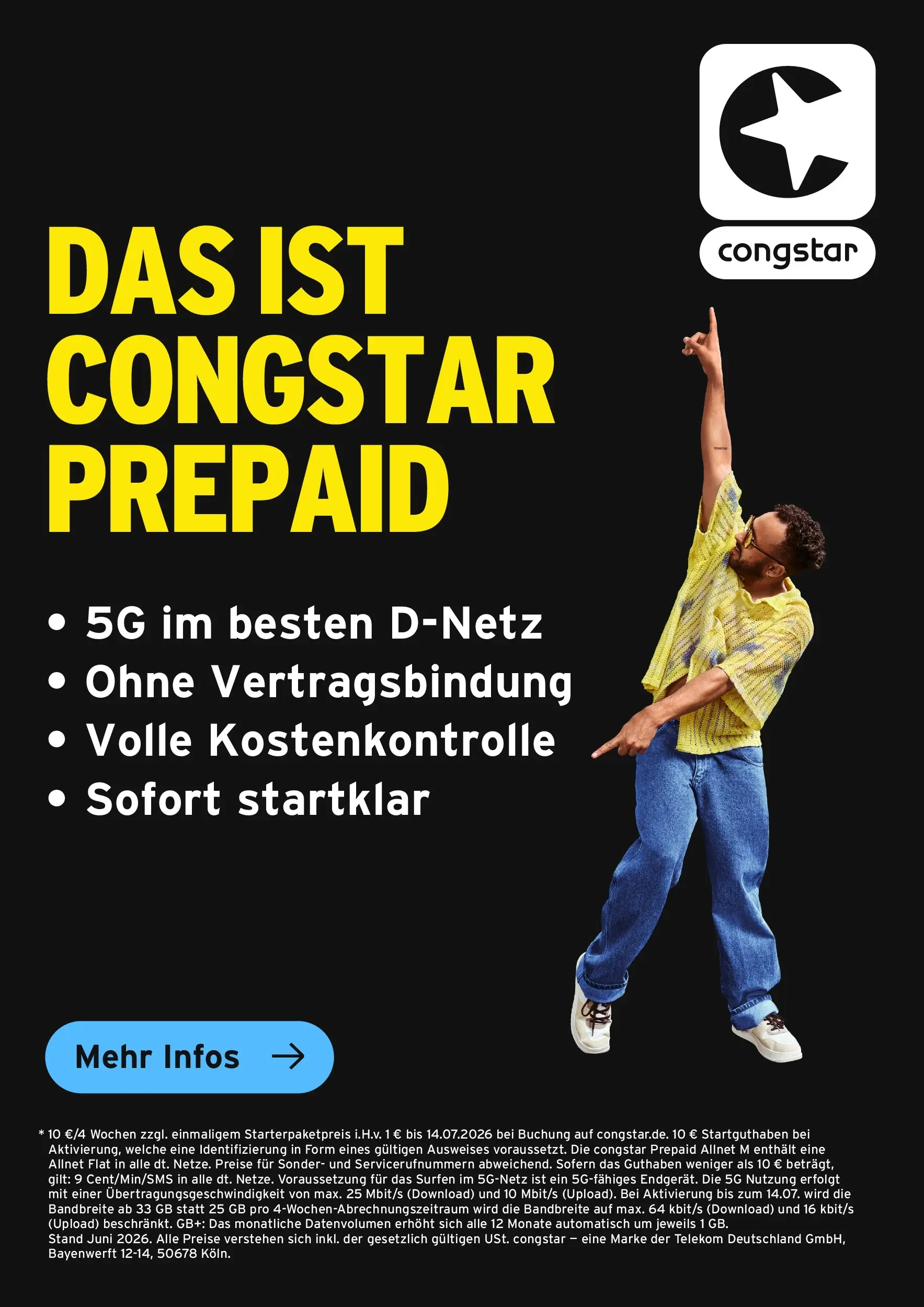 Angebote - Congstar: STARTER-PAKET FÜR 1 €! (ab 28.06.2026) zum Blättern | Seite: 2