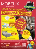M&ouml;belix Lagerr&auml;umung - bis 29.06.2026