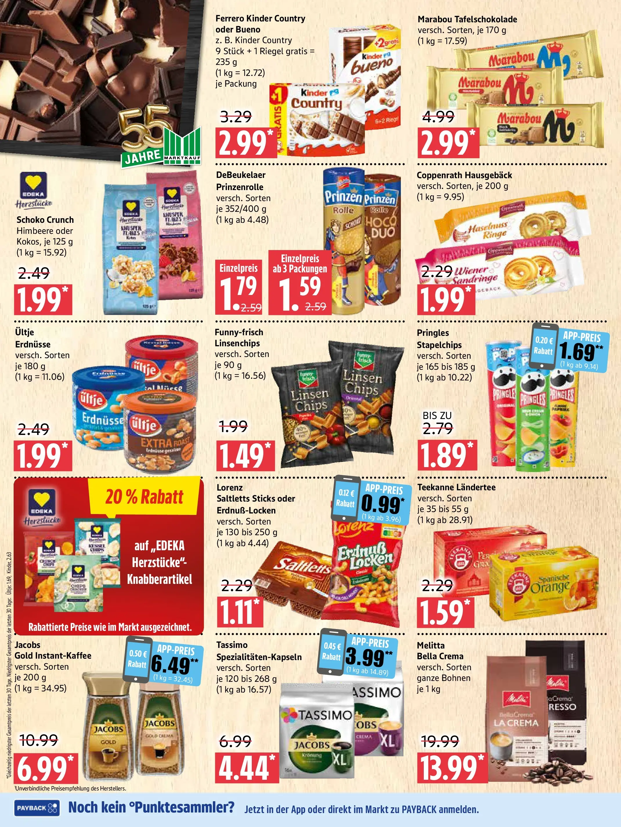 Marktkauf Prospekt Prenzlau (ab 22.06.2026) » Angebote online | Seite: 6 | Produkte: Melitta, Teekanne, Tassimo, Kinder country