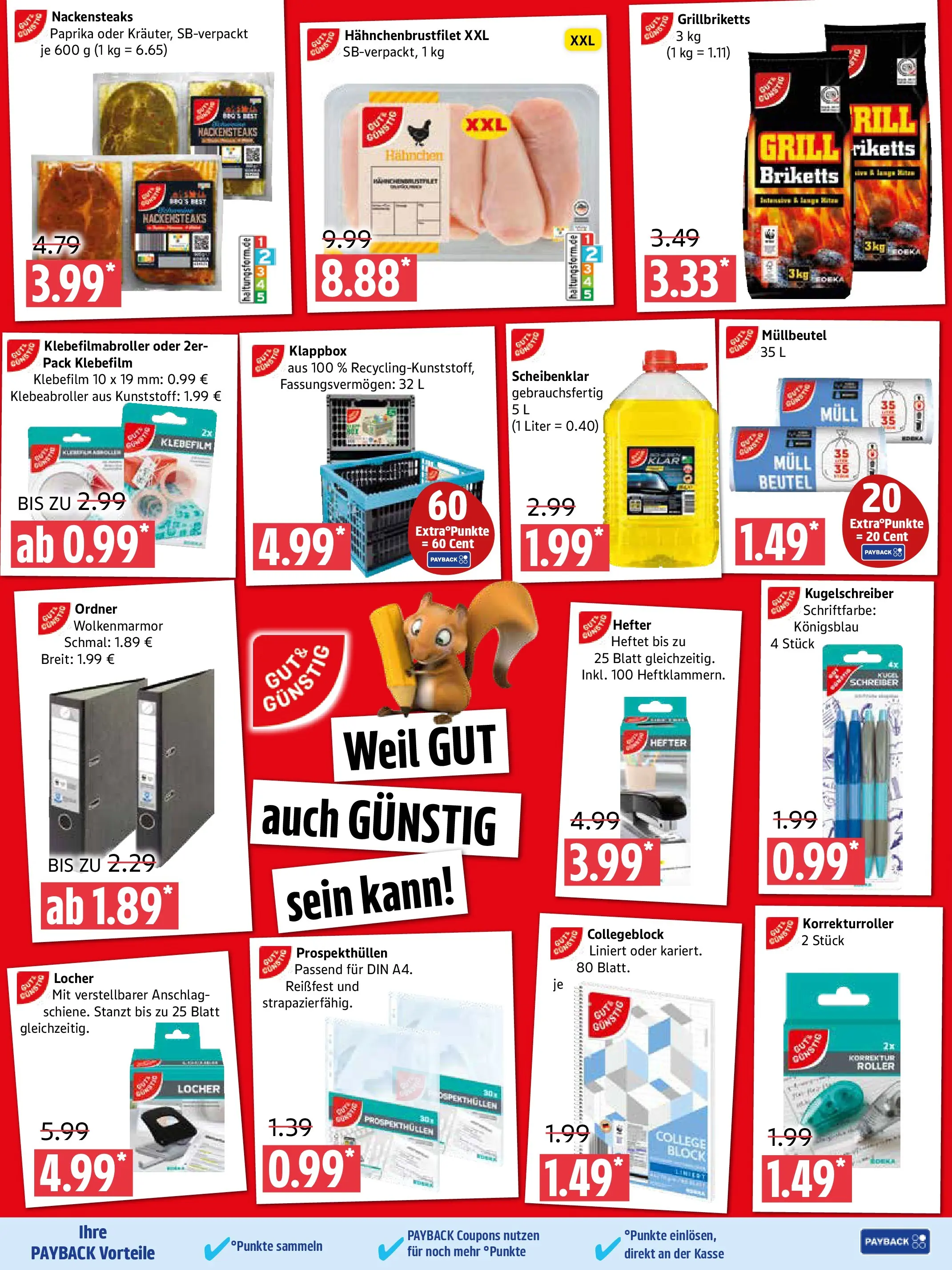 Marktkauf Prospekt Prenzlau (ab 22.06.2026) » Angebote online | Seite: 9 | Produkte: Nackensteaks, Grill, Hahnchen, Paprika