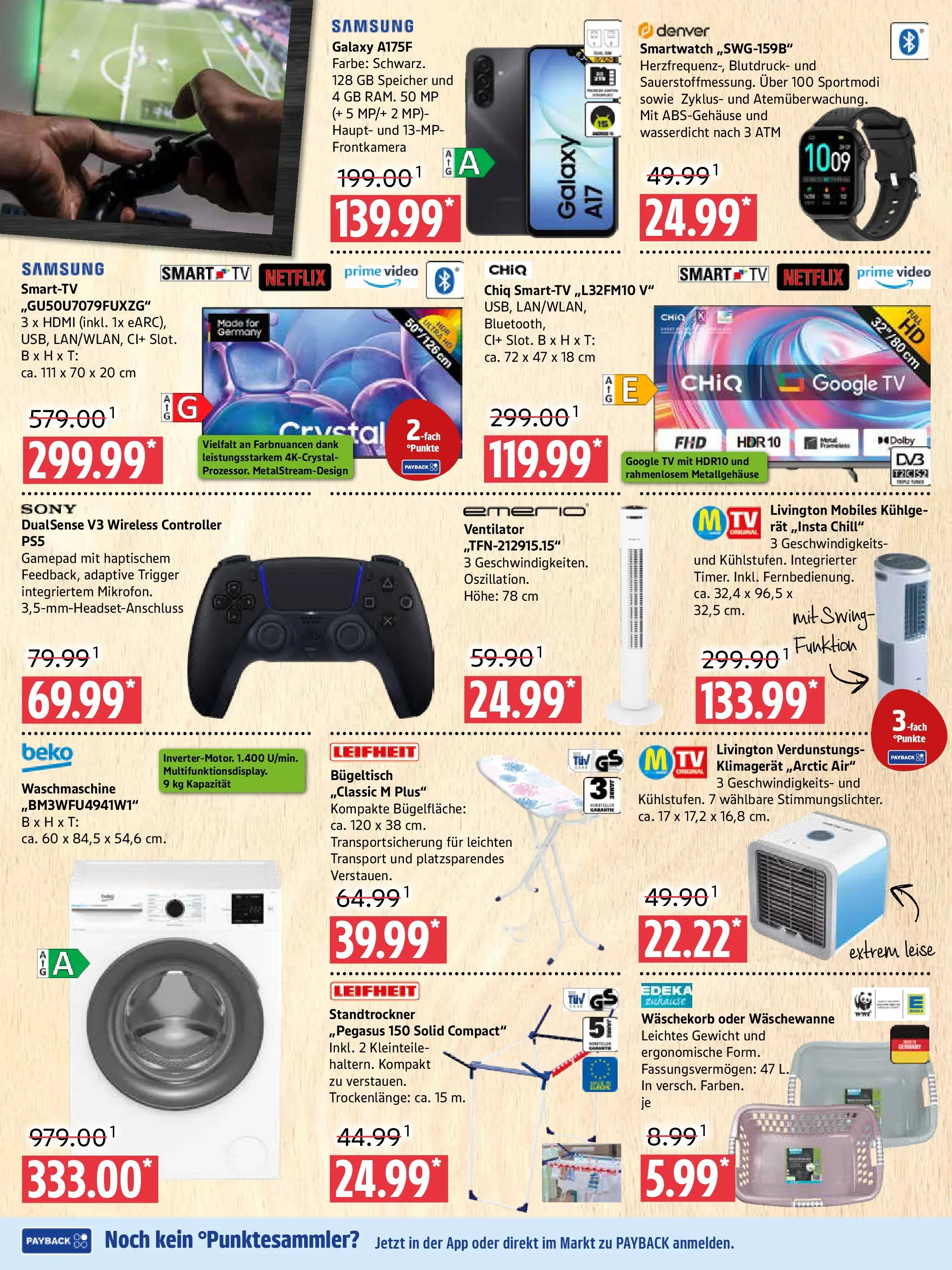 Marktkauf Prospekt Prenzlau (ab 22.06.2026) » Angebote online | Seite: 10 | Produkte: Sony, Smartwatch, Waschmaschine, Smart TV