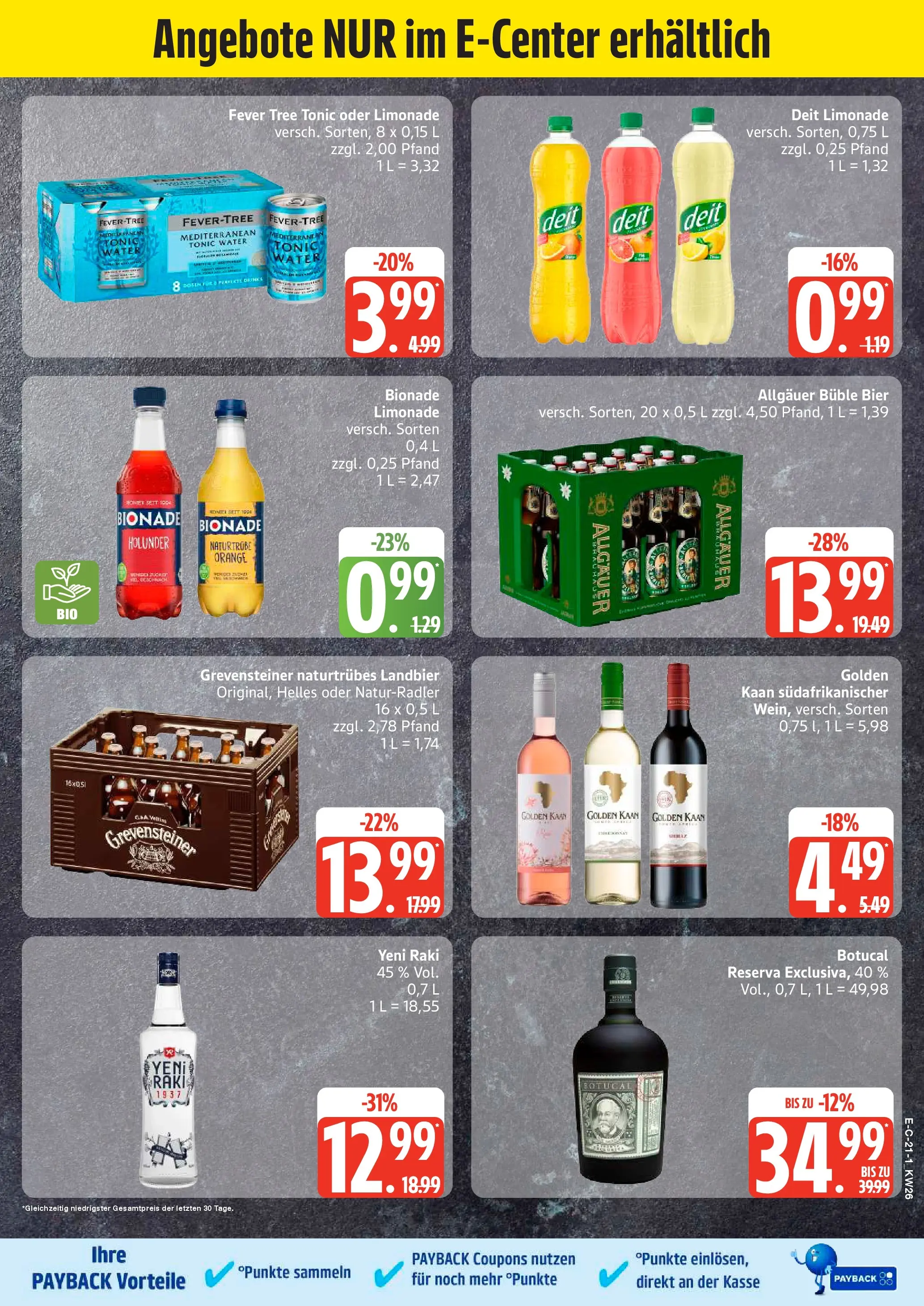 Edeka prospekt Bremervörde (ab 22.06.2026) » Angebote Online | Seite: 26 | Produkte: Bett, Tür, Limonade, Bionade