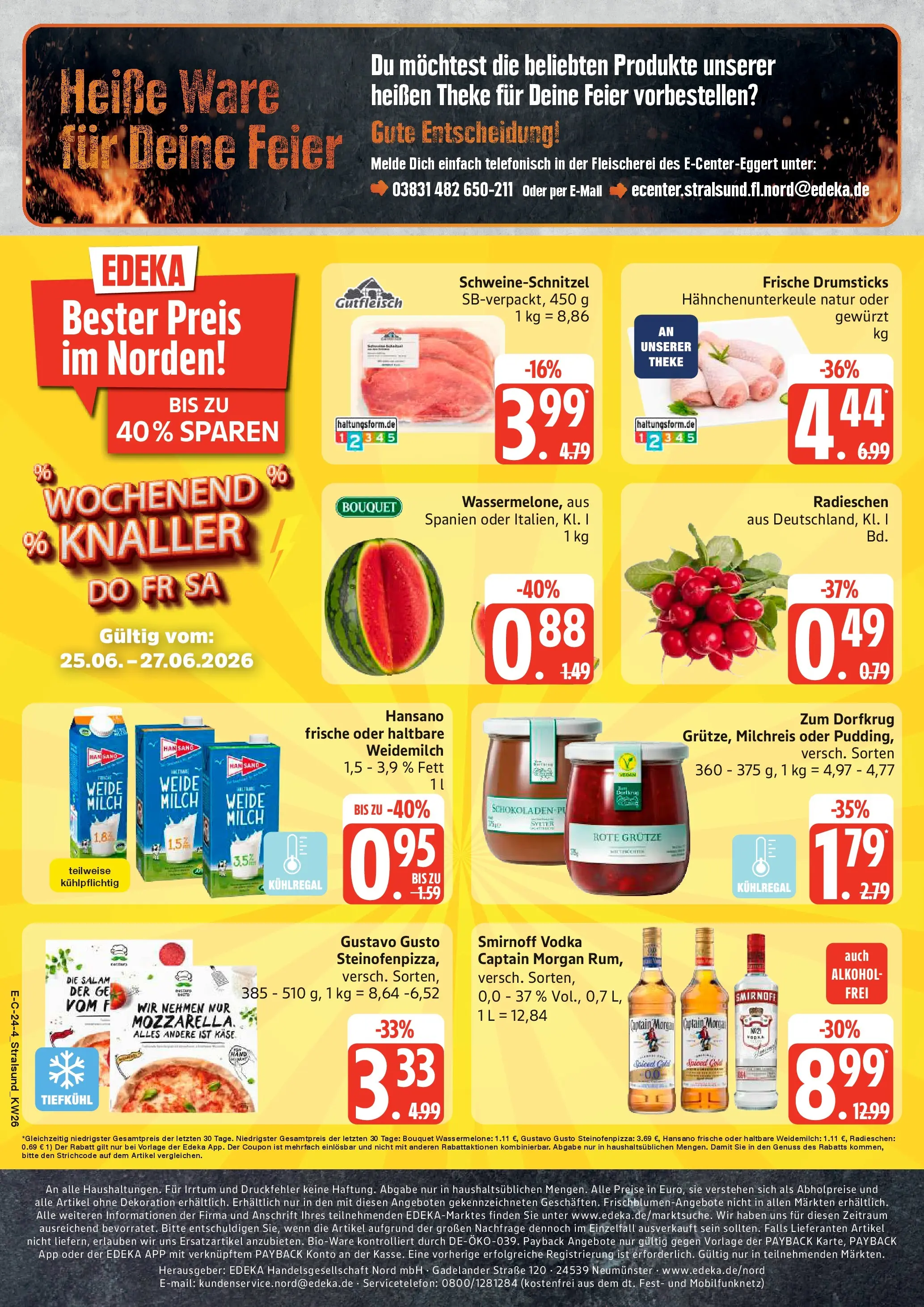 Edeka Prospekt Stralsund (ab 22.06.2026) » Angebote Online | Seite: 29