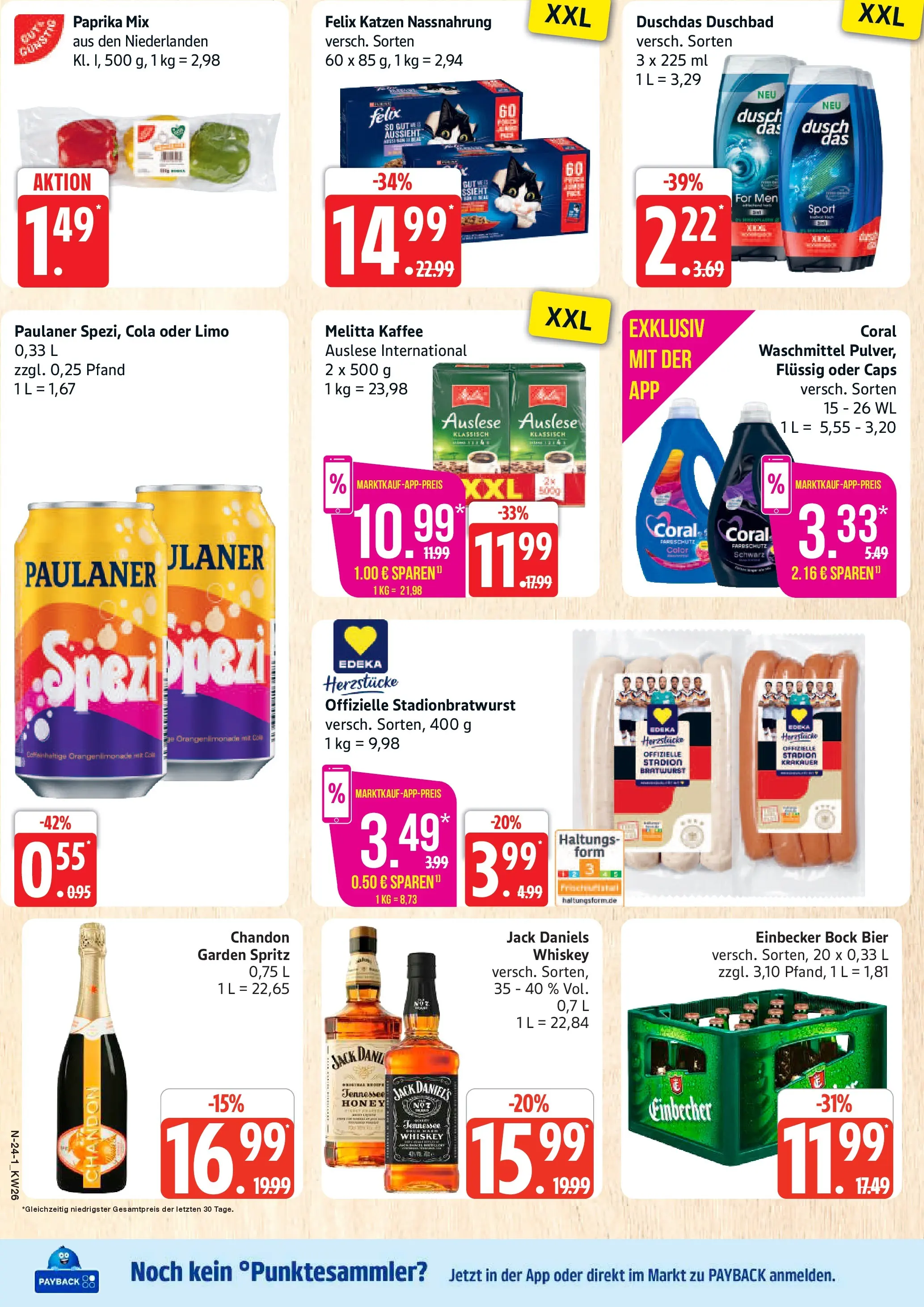 Marktkauf Prospekt Cuxhaven (ab 22.06.2026) » Angebote online | Seite: 24