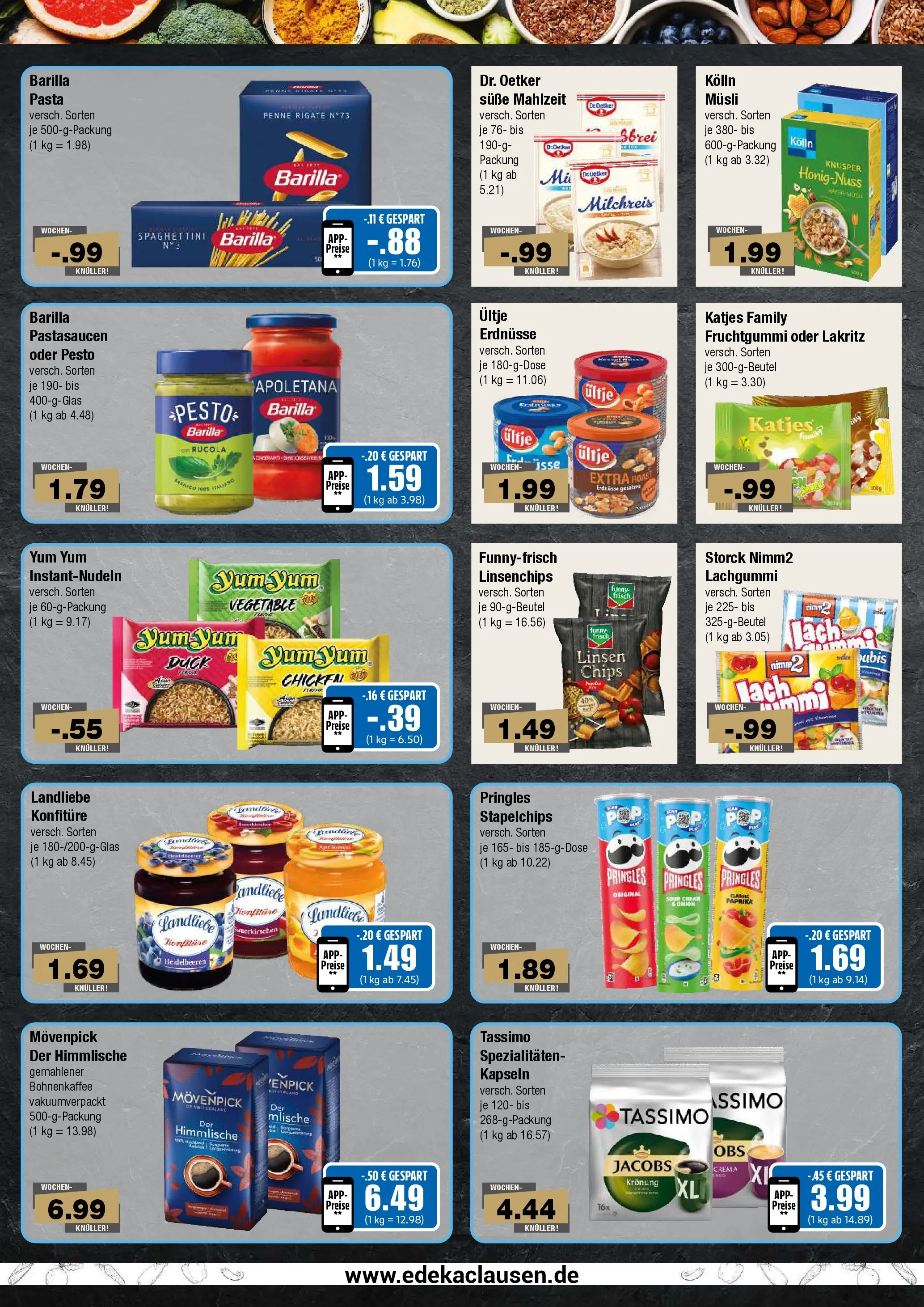 Edeka prospekt Hamburg (ab 22.06.2026) » Angebote Online | Seite: 6 | Produkte: Erdnüsse, Rucola, Funny frisch, Pringles