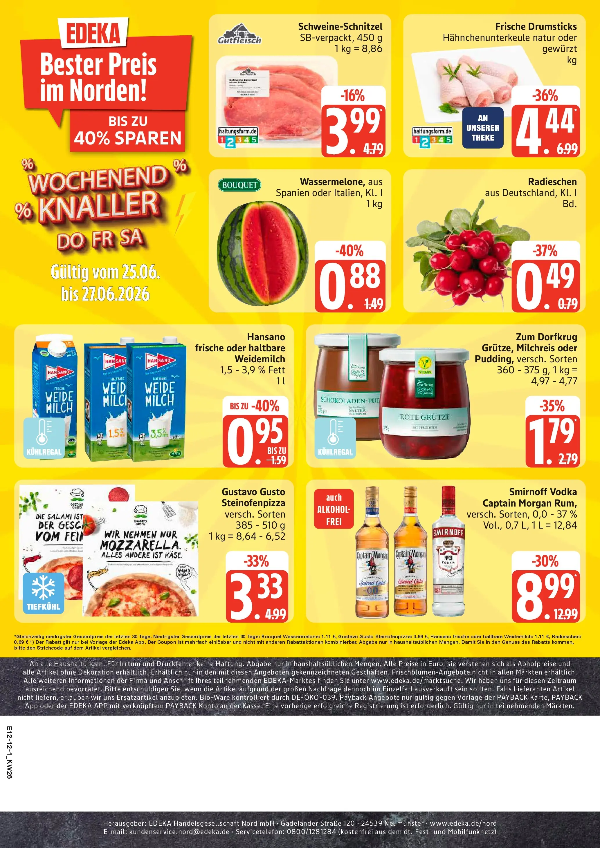 Edeka prospekt Sterup (ab 22.06.2026) » Angebote Online | Seite: 12