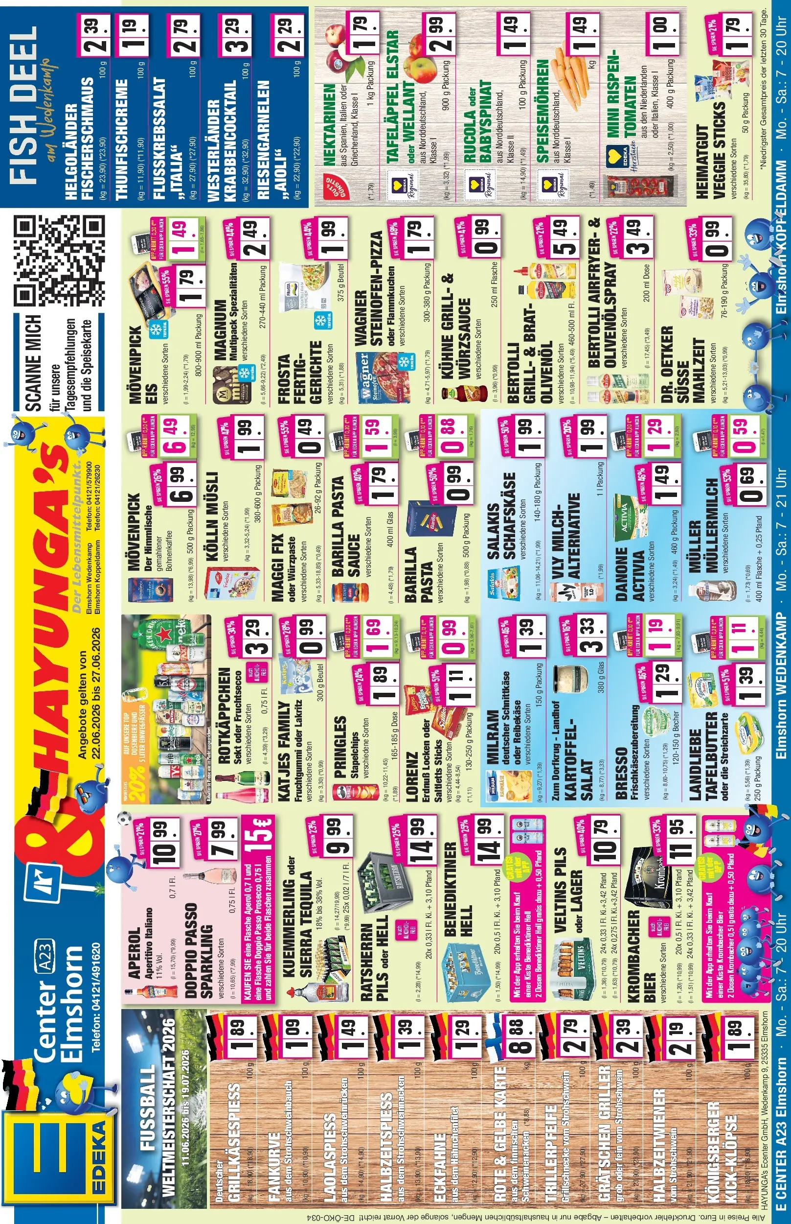Edeka prospekt Elmshorn (ab 22.06.2026) » Angebote Online | Seite: 1