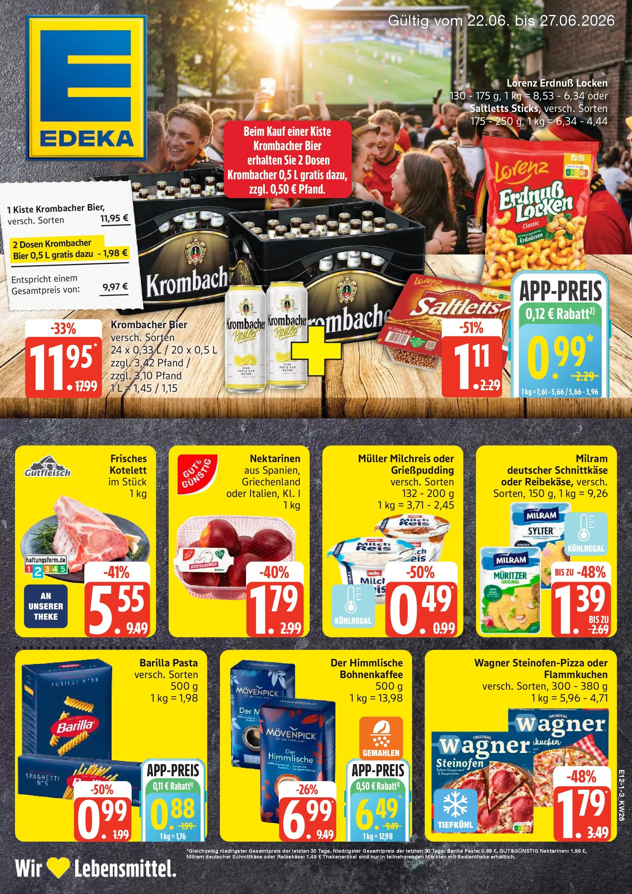 Edeka prospekt Ammersbek (ab 22.06.2026) » Angebote Online | Seite: 1