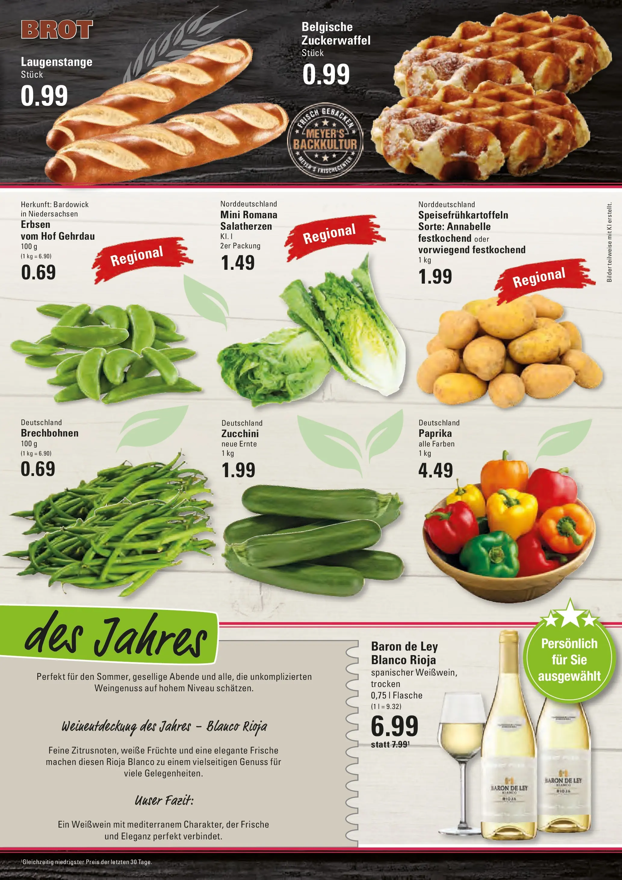 Edeka prospekt Hamburg (ab 22.06.2026) » Angebote Online | Seite: 3 | Produkte: Weißwein, Bilder, Paprika, Erbsen
