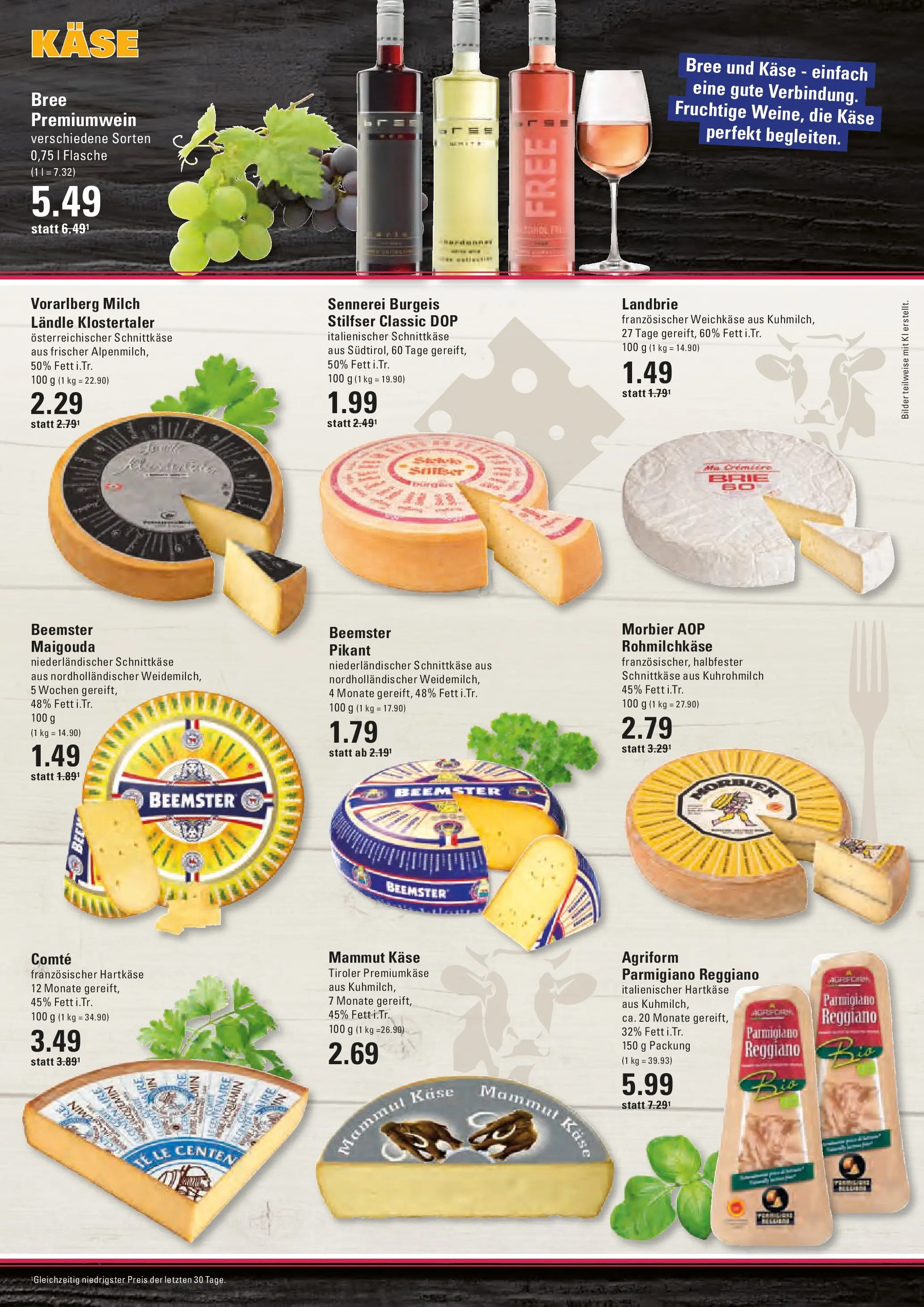 Edeka prospekt Hamburg (ab 22.06.2026) » Angebote Online | Seite: 7 | Produkte: Milch, Käse, Bree, Bilder
