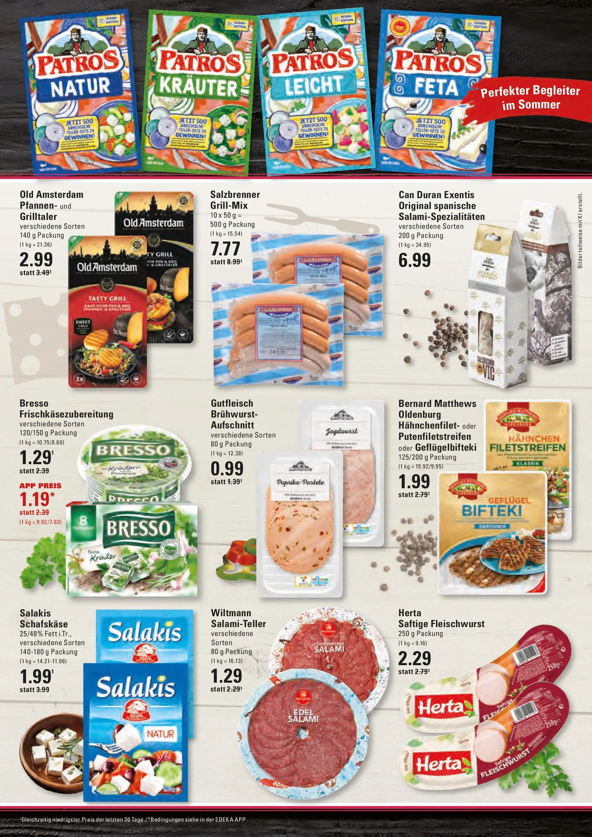 Edeka prospekt Hamburg (ab 22.06.2026) » Angebote Online | Seite: 9 | Produkte: Hahnchen, Feta, Bresso, Bilder