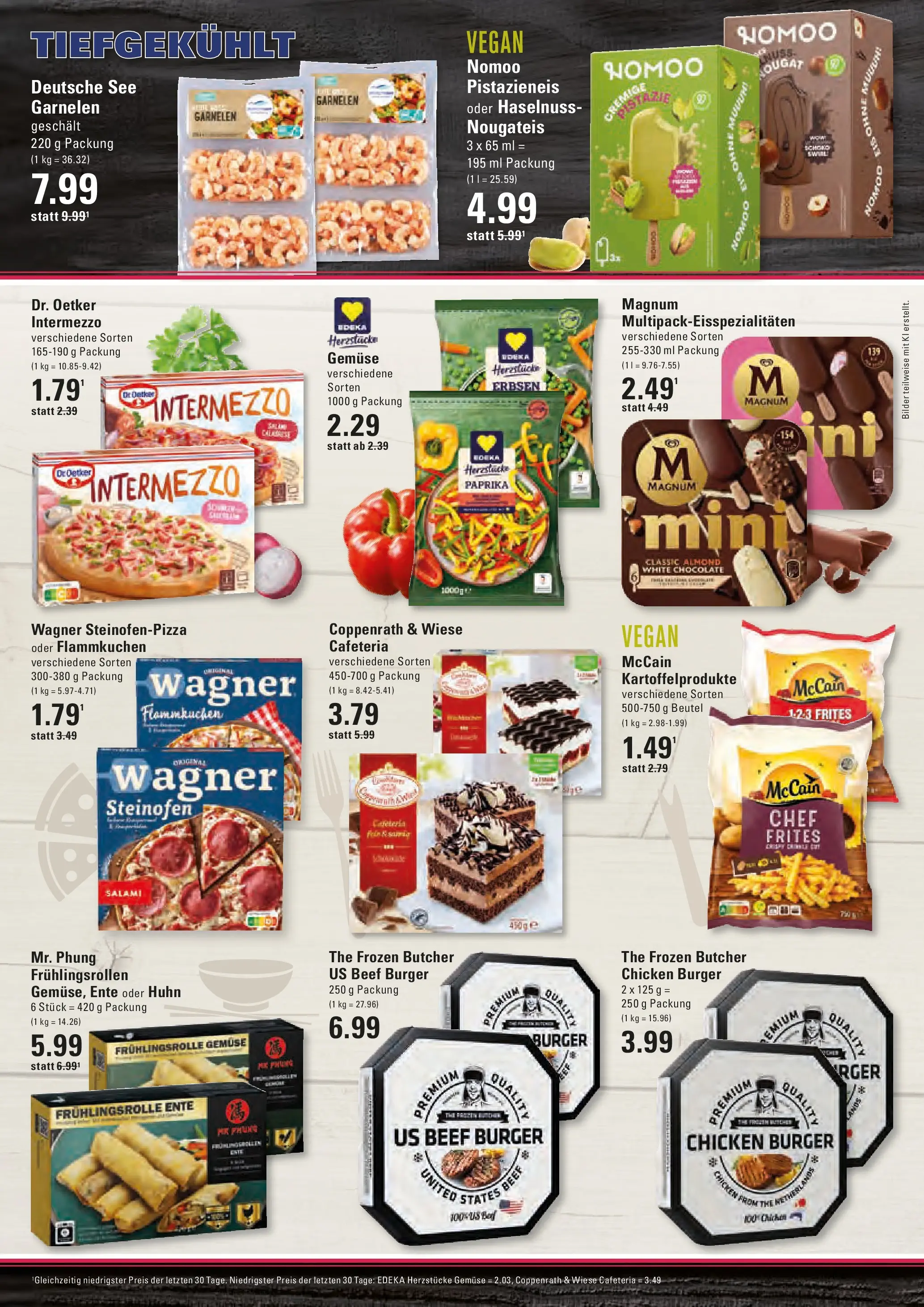 Edeka prospekt Hamburg (ab 22.06.2026) » Angebote Online | Seite: 10 | Produkte: Burger, Garnelen, Paprika, Ente