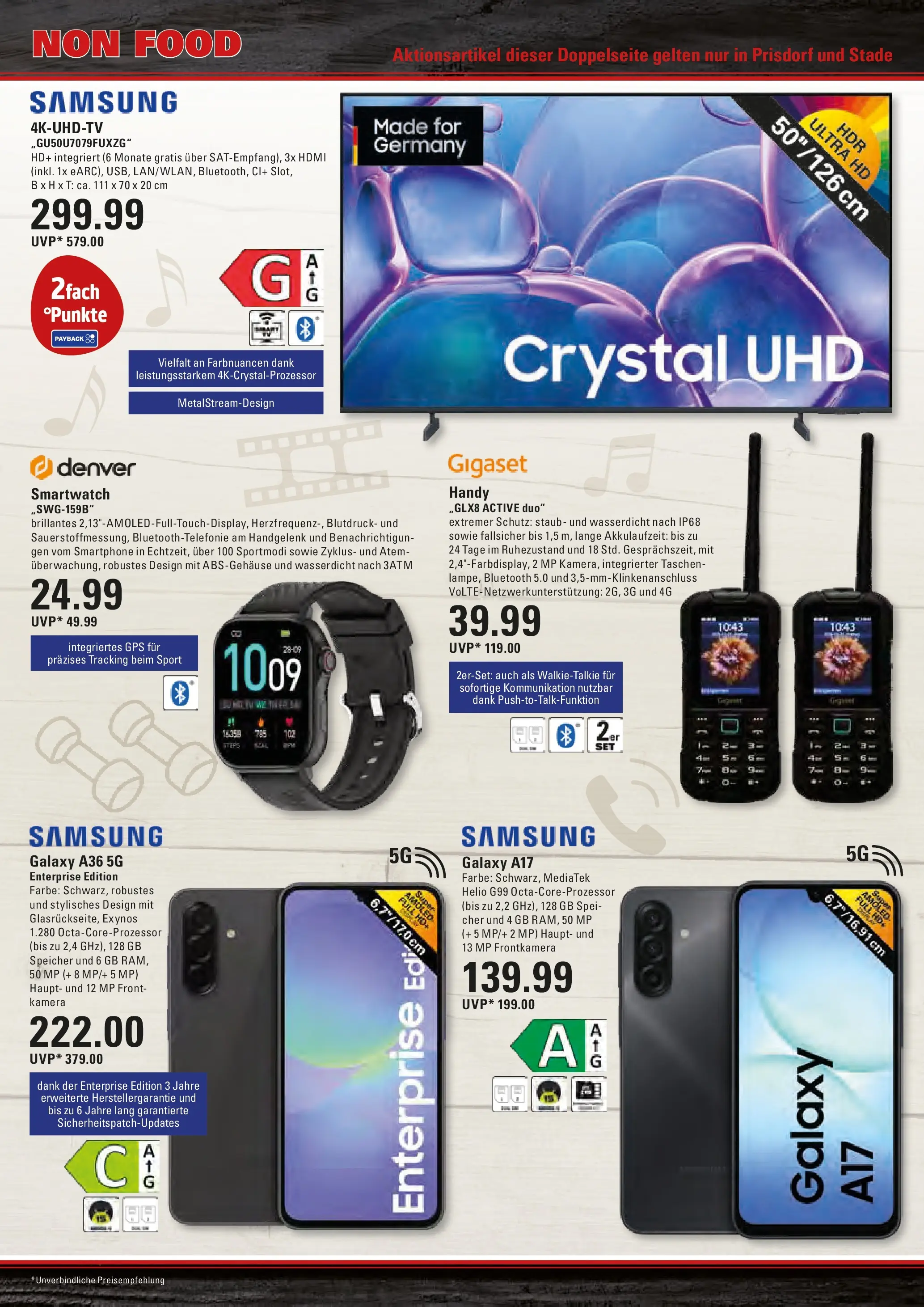 Edeka prospekt Stade (ab 22.06.2026) » Angebote Online | Seite: 19 | Produkte: Kamera, Smartwatch, Samsung, Smartphone