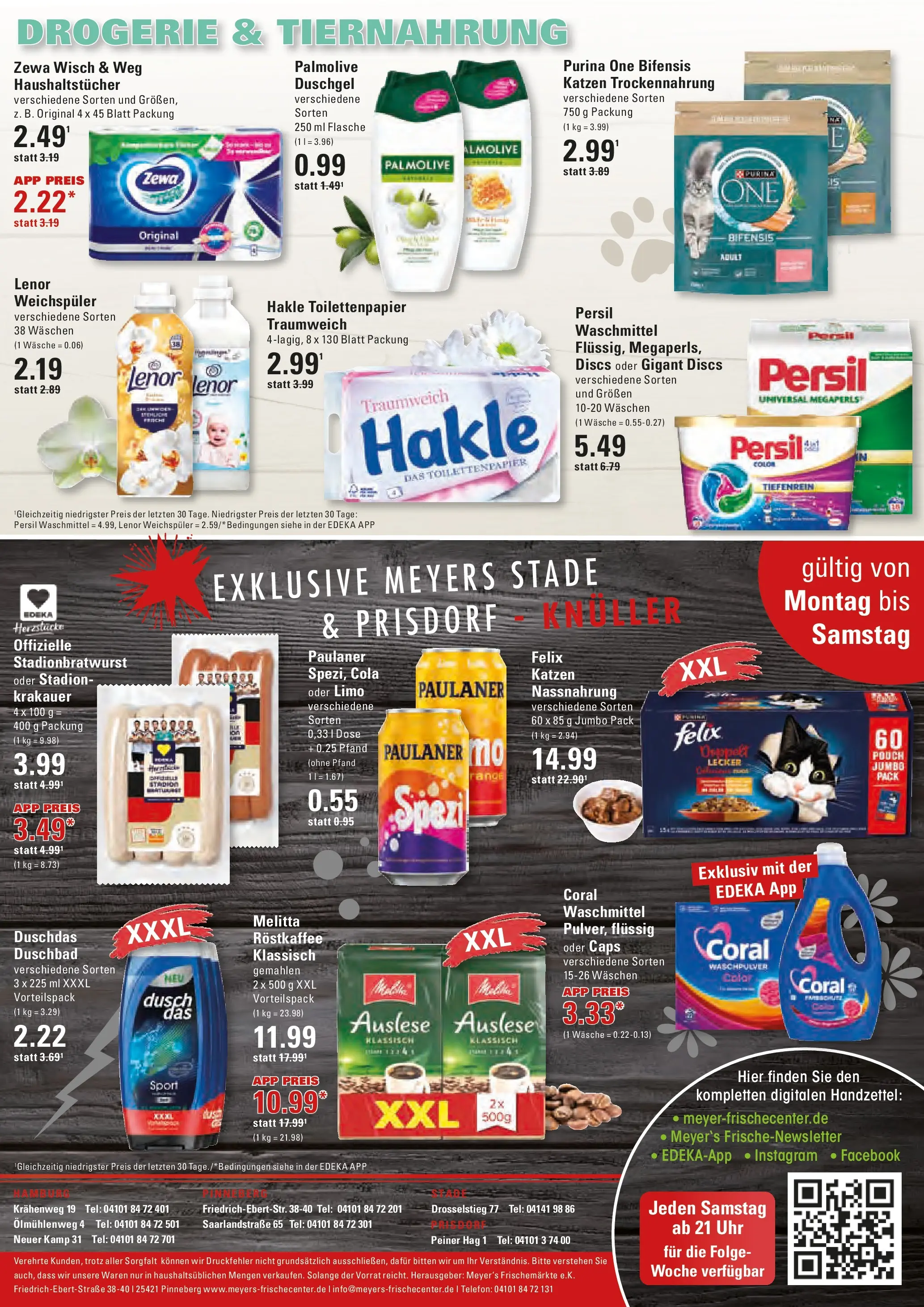 Edeka prospekt Stade (ab 22.06.2026) » Angebote Online | Seite: 24 | Produkte: Lenor, Waschpulver, Waschmittel, Paulaner