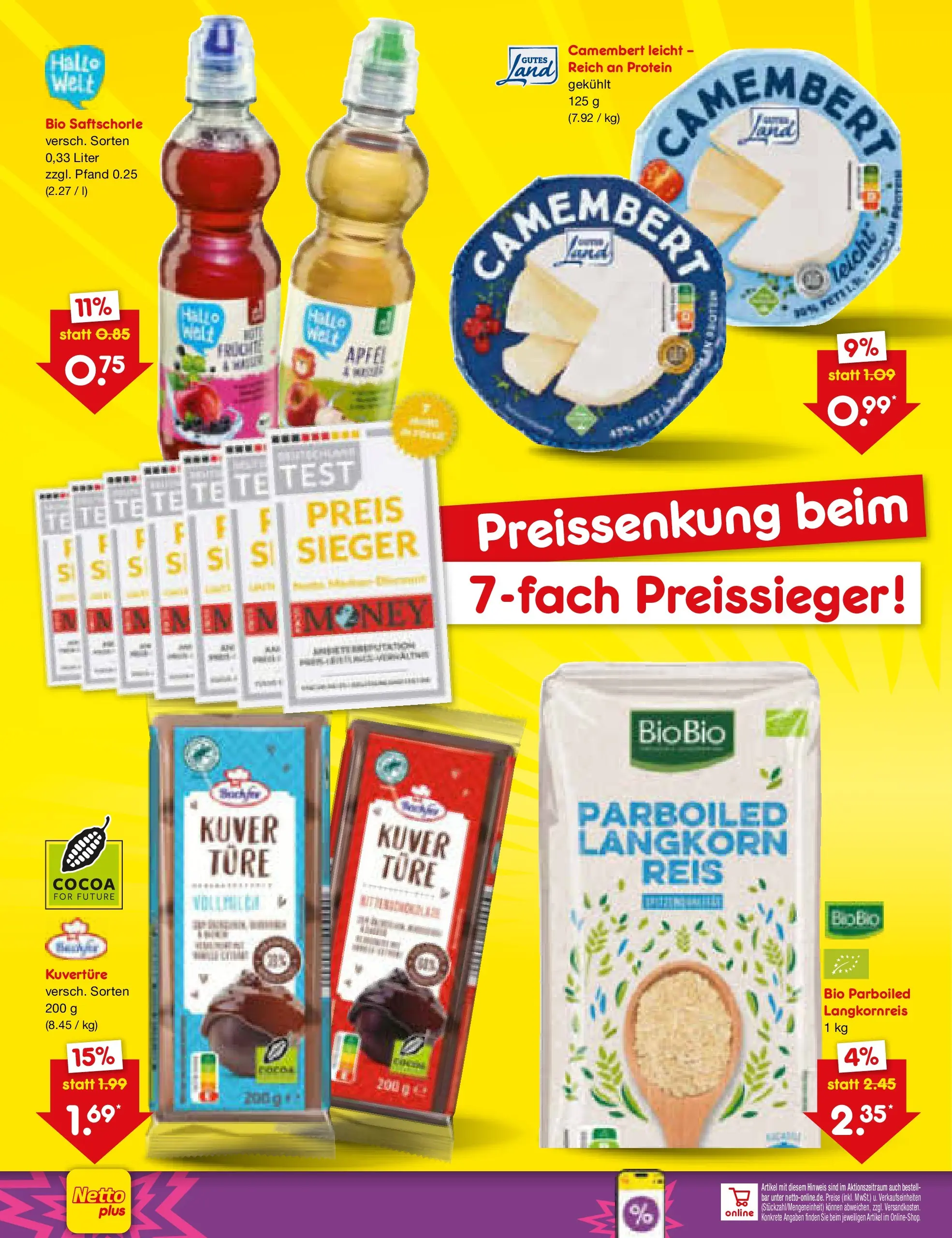 Netto Marken-Discount Prospekt Metten (ab 29.06.2026) » Angebote | Seite: 6 | Produkte: Äpfel, Reis