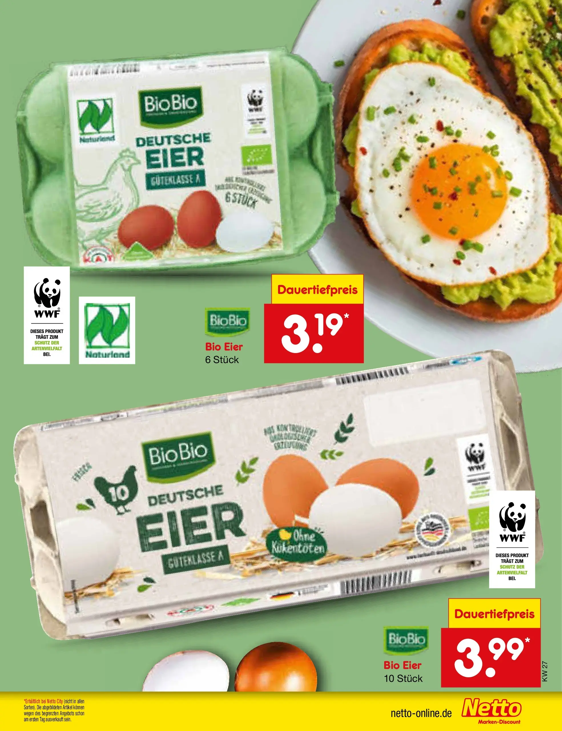 Netto Marken-Discount Prospekt Metten (ab 29.06.2026) » Angebote | Seite: 19 | Produkte: Eier