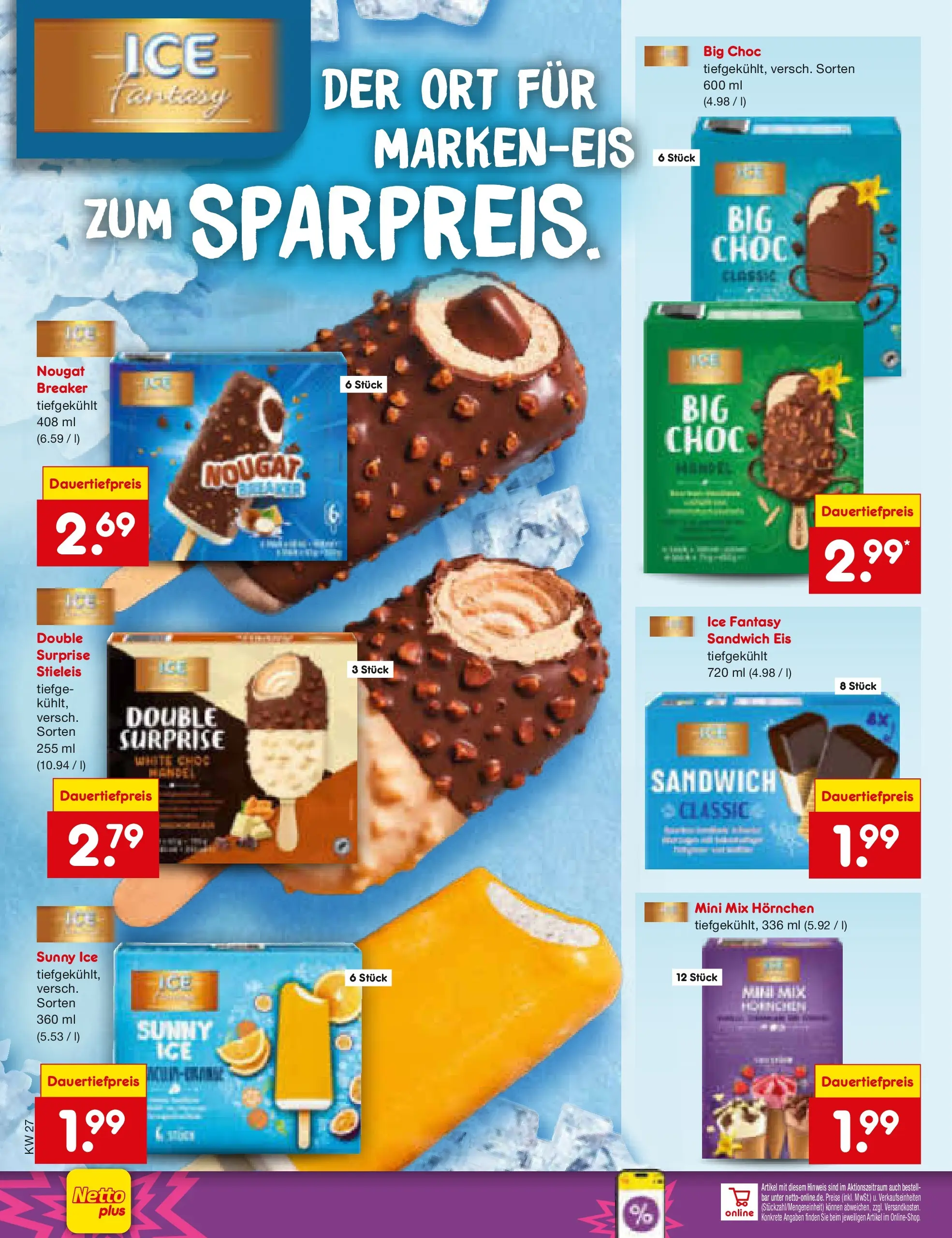 Netto Marken-Discount Prospekt Metten (ab 29.06.2026) » Angebote | Seite: 34 | Produkte: Eis