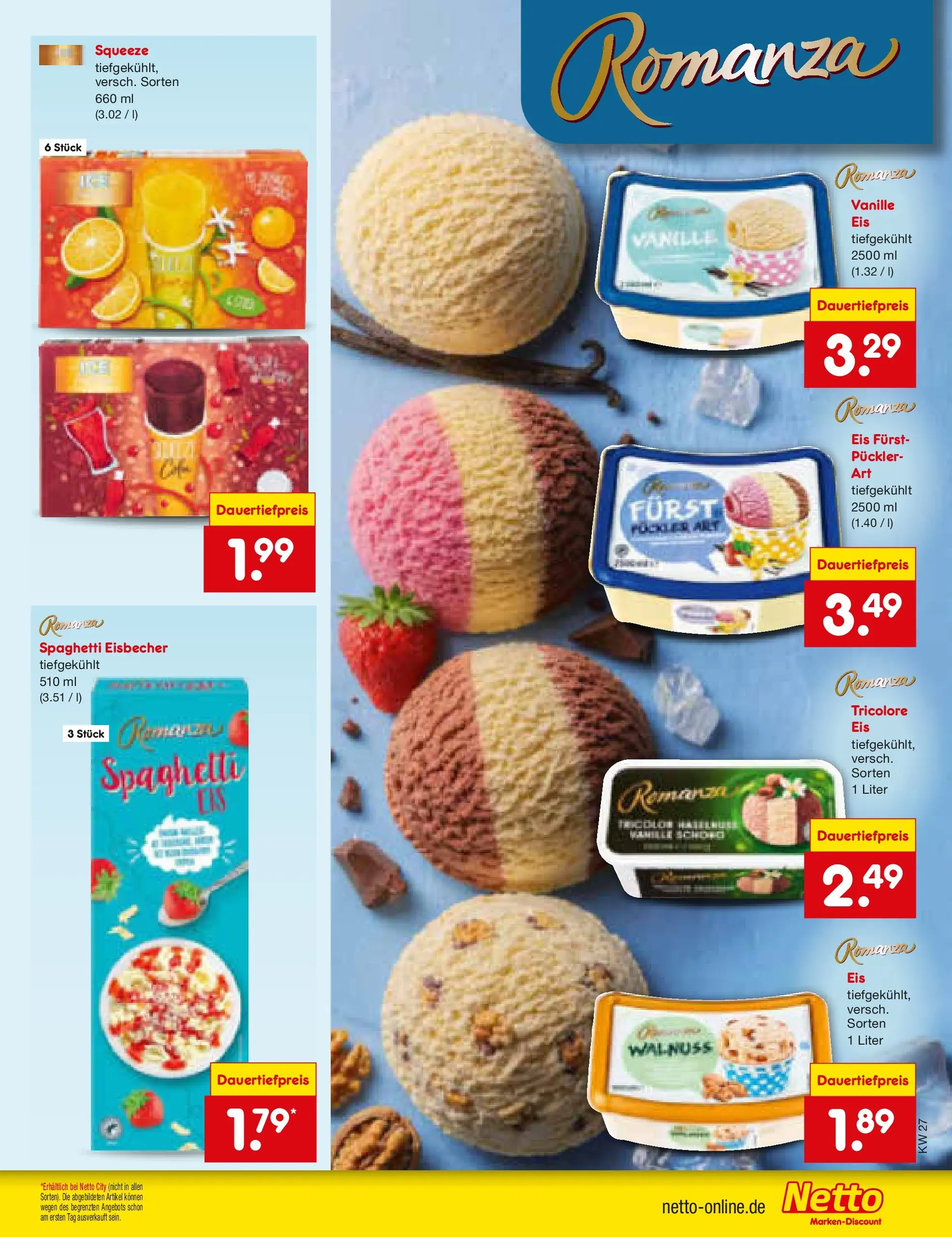 Netto Marken-Discount Prospekt Metten (ab 29.06.2026) » Angebote | Seite: 35 | Produkte: Eis