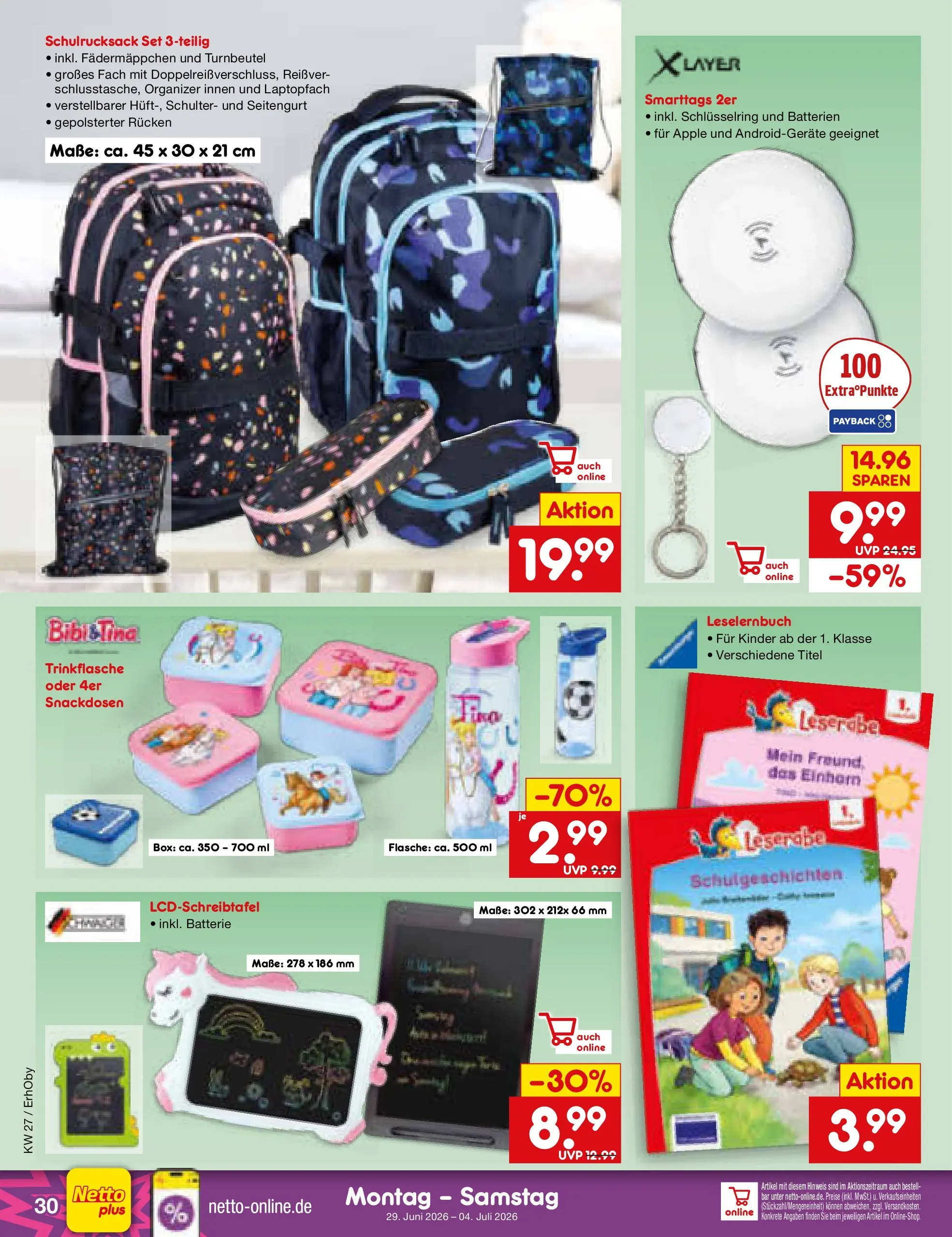 Netto Marken-Discount Prospekt Metten (ab 29.06.2026) » Angebote | Seite: 46 | Produkte: Batterien, Box, Batterie, Apple