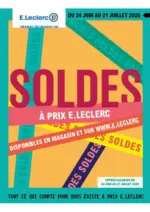 E.Leclerc OP SOLDES ETE 100% DIGITAL MOSAIQUE - au 21.07.2026
