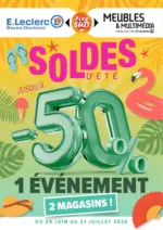 E.Leclerc SOLDES &Eacute;T&Eacute; - au 21.07.2026