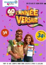 E.Leclerc Lann&eacute;e-versaire ! - au 27.06.2026
