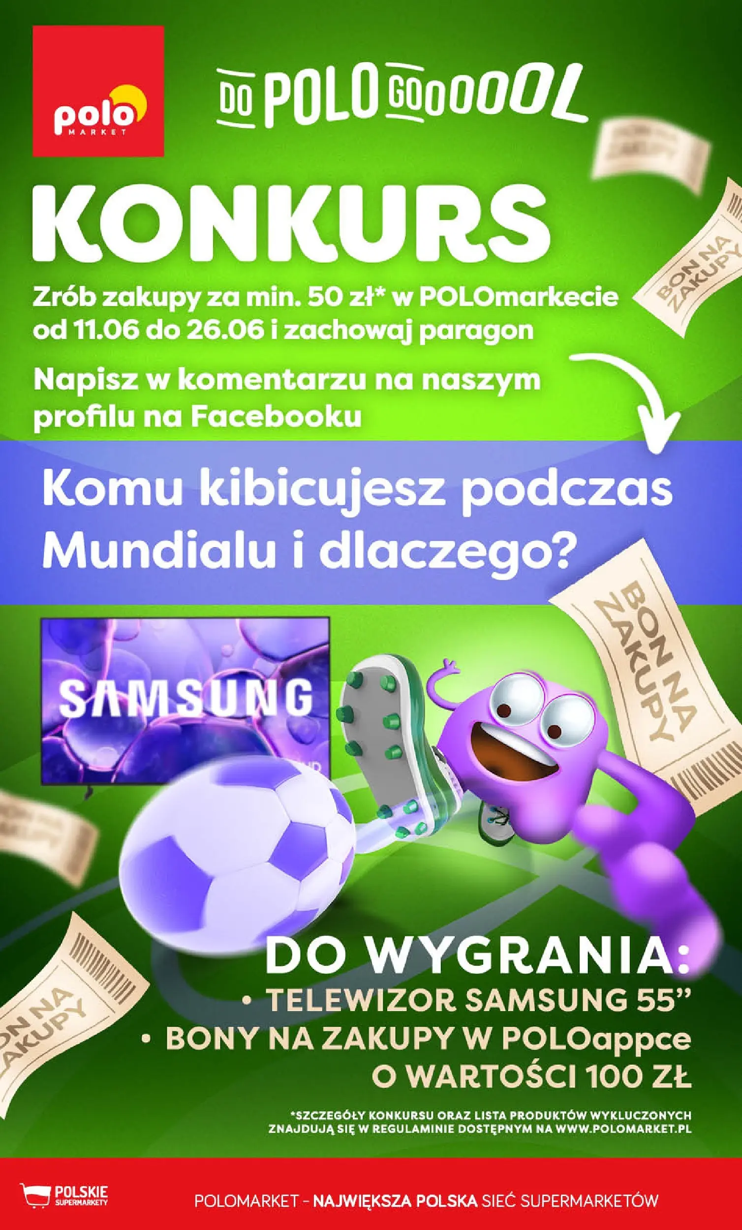 Nowa POLOmarket gazetka od jutra (24.06.2026) | Strona: 74 | Produkty: Telewizor Nowa POLOmarket gazetka od jutra 24.06.2026 | Strona: 74 | Produkty: Telewizor