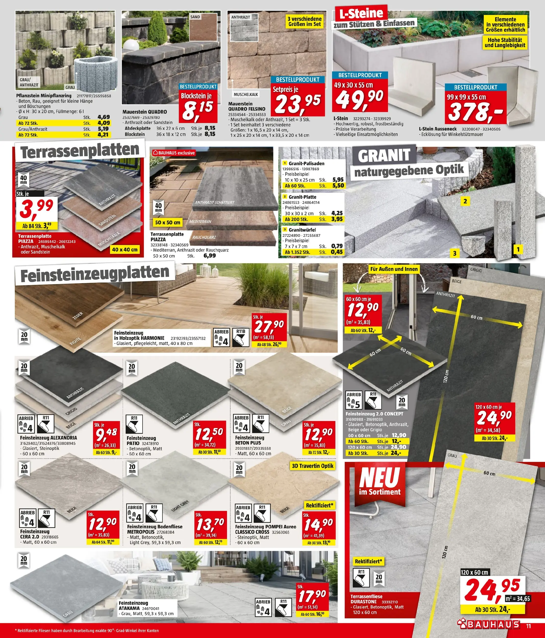 Bauhaus - BAUHAUS: Flugblatt von 23.06.2026 - Aktuelle Angebote | Seite: 11