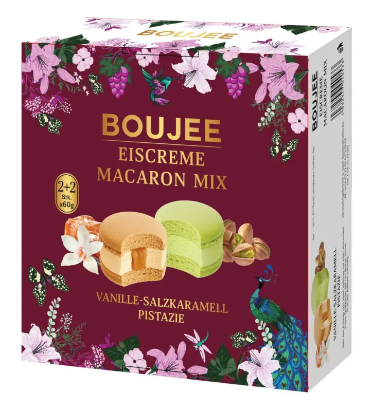 BOUJEE Макарони или Сладолед различни вкусове