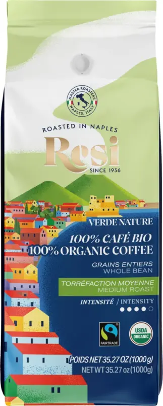 RESI Кафе на зърна Verde Nature Organic