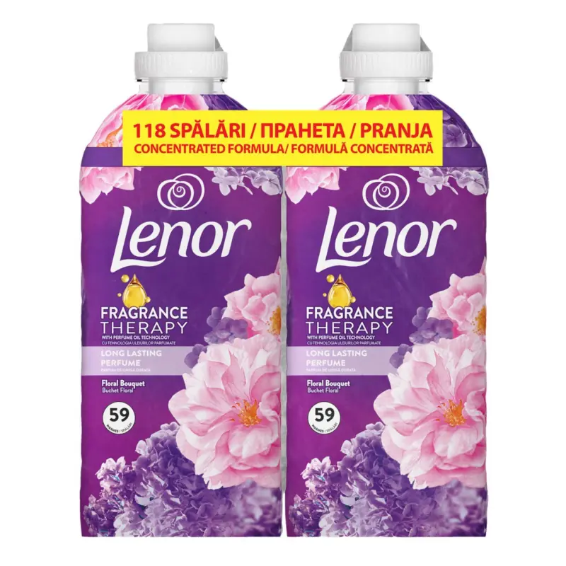 Lenor омекотител Floral Bouquet 2x59 пранета